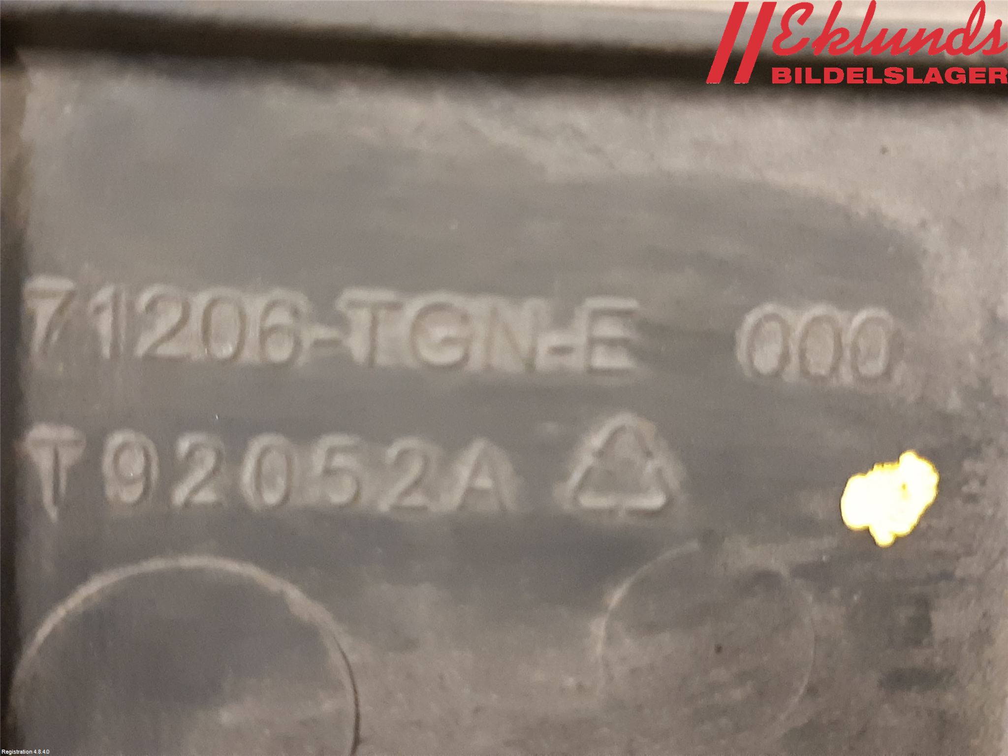 Honda CIVIC 17-22 Stötfångardel Fram Vä