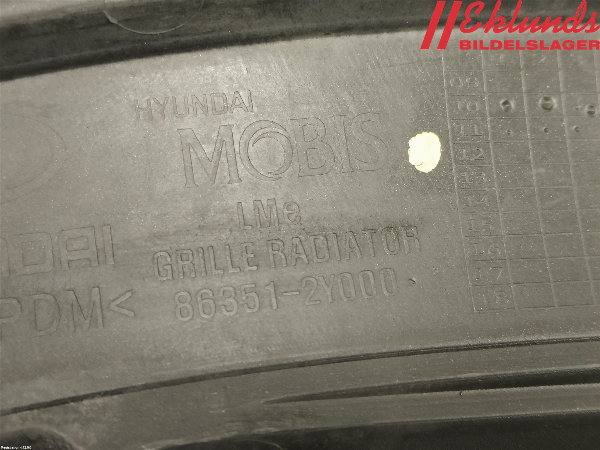 Hyundai ix35 Grill Komp