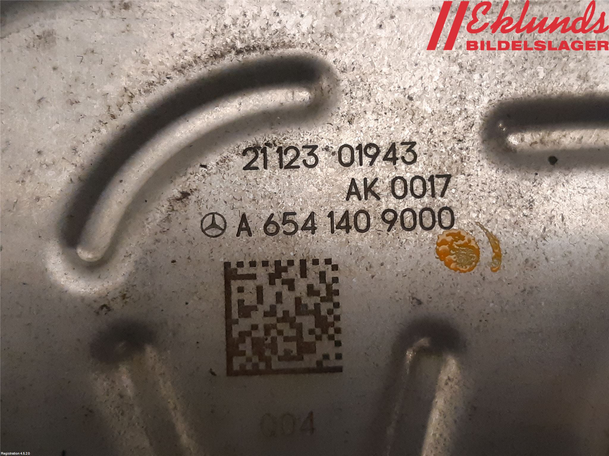 Mercedes-Benz MB VITO/V-KLASS (W640,W447,W448) 14- Avgaskylare