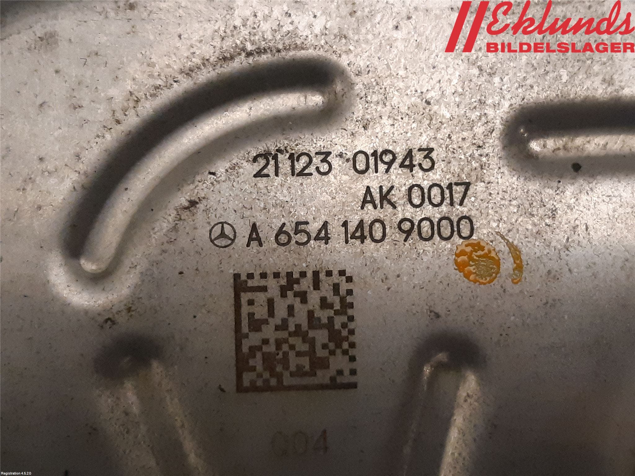 Mercedes-Benz MB VITO/V-KLASS (W640,W447,W448) 14- Avgaskylare