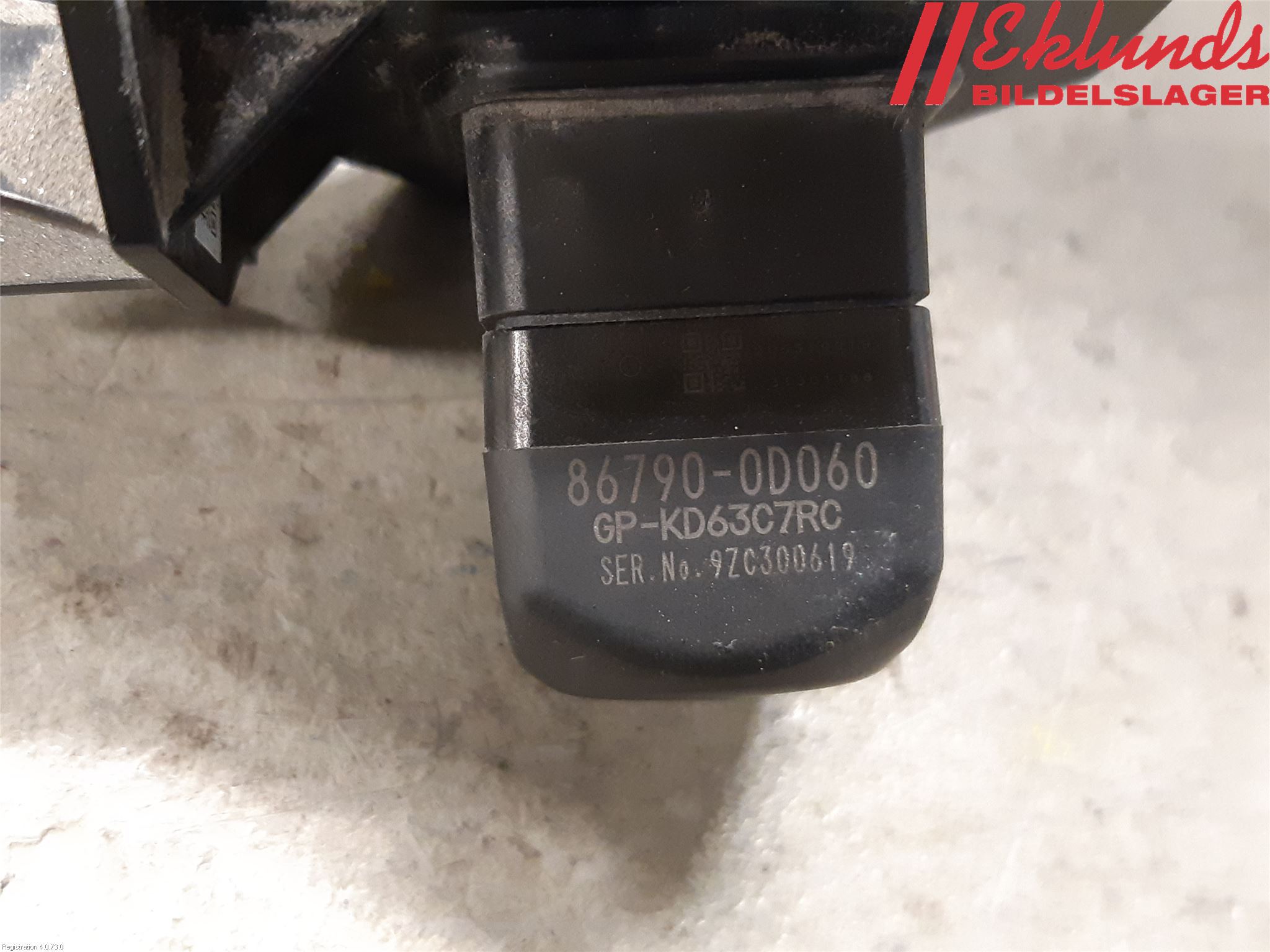 Toyota YARIS XP130 15-20 Parkeringshjälp Kamera