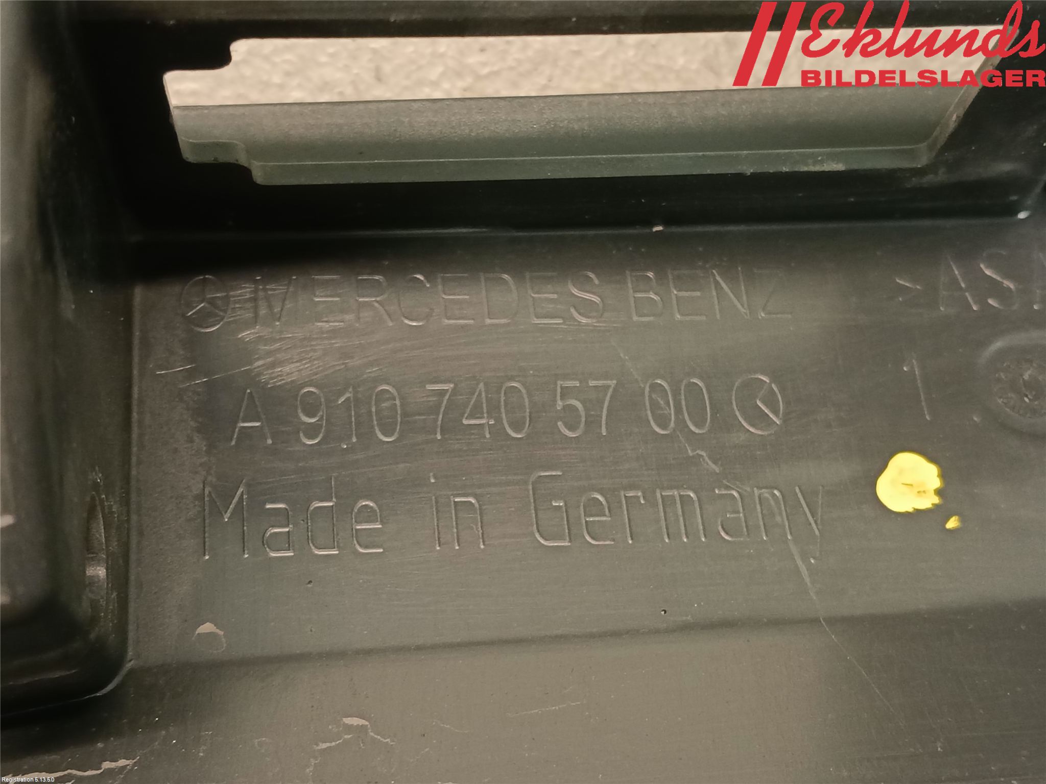 Mercedes-Benz MB SPRINTER (W907/W910) 19- Bakluckehandtag