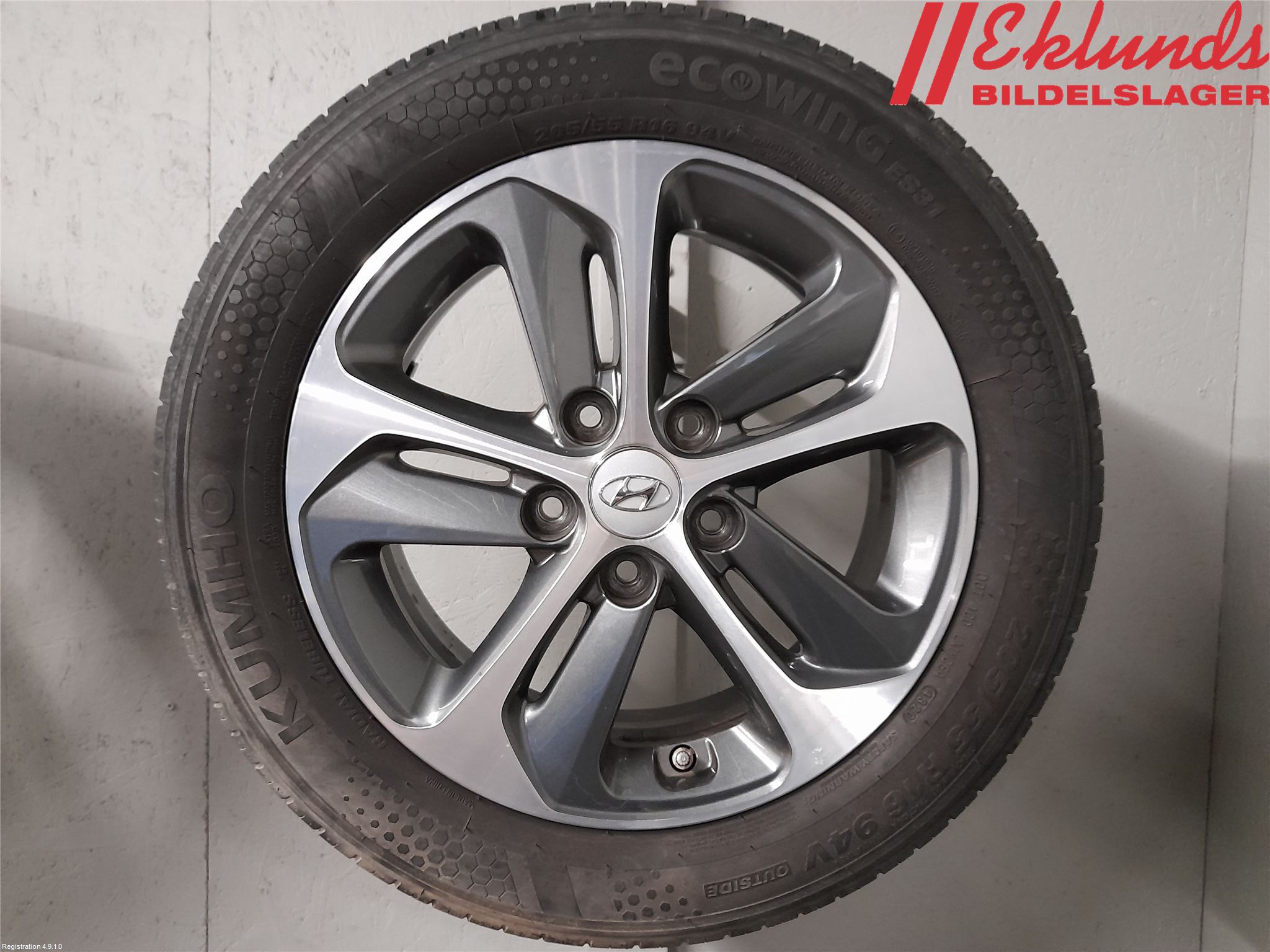 Hyundai i30 GD 13-17 Sommardäck Alumfälg 4St