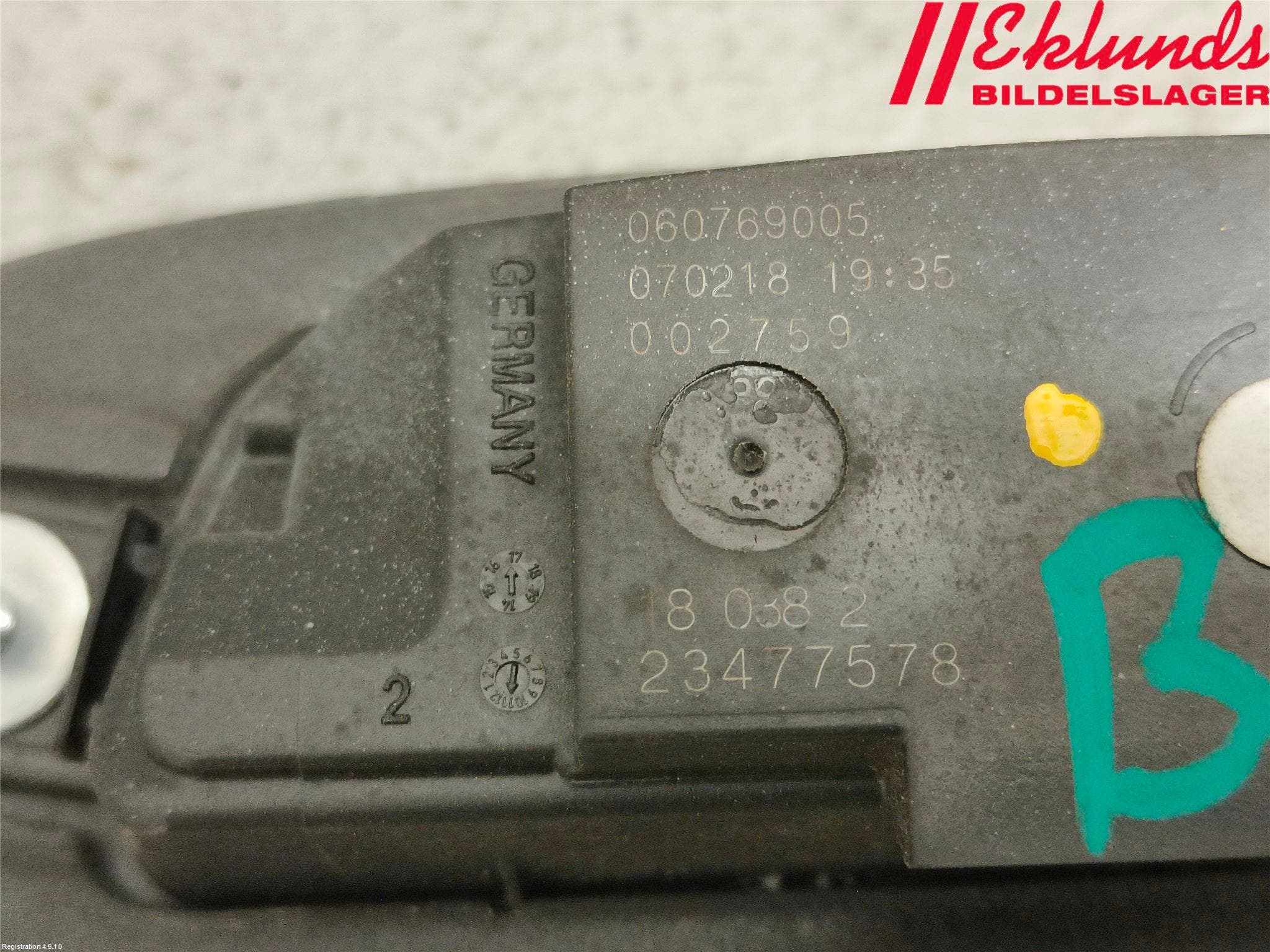 Opel INSIGNIA 17- Bakluckehandtag