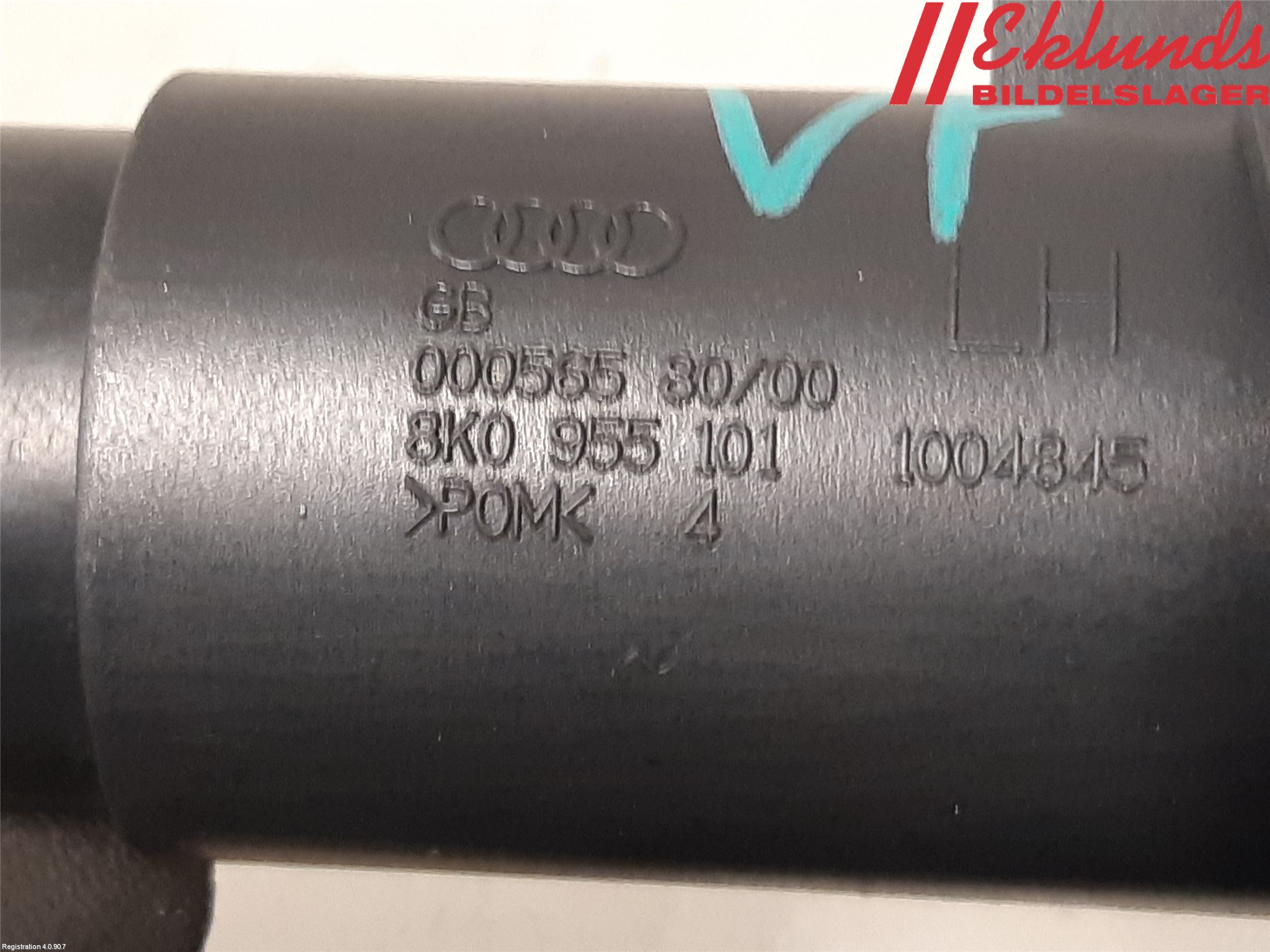 Audi A4/S4 08-11 Spolarmunstycke Strålkastare