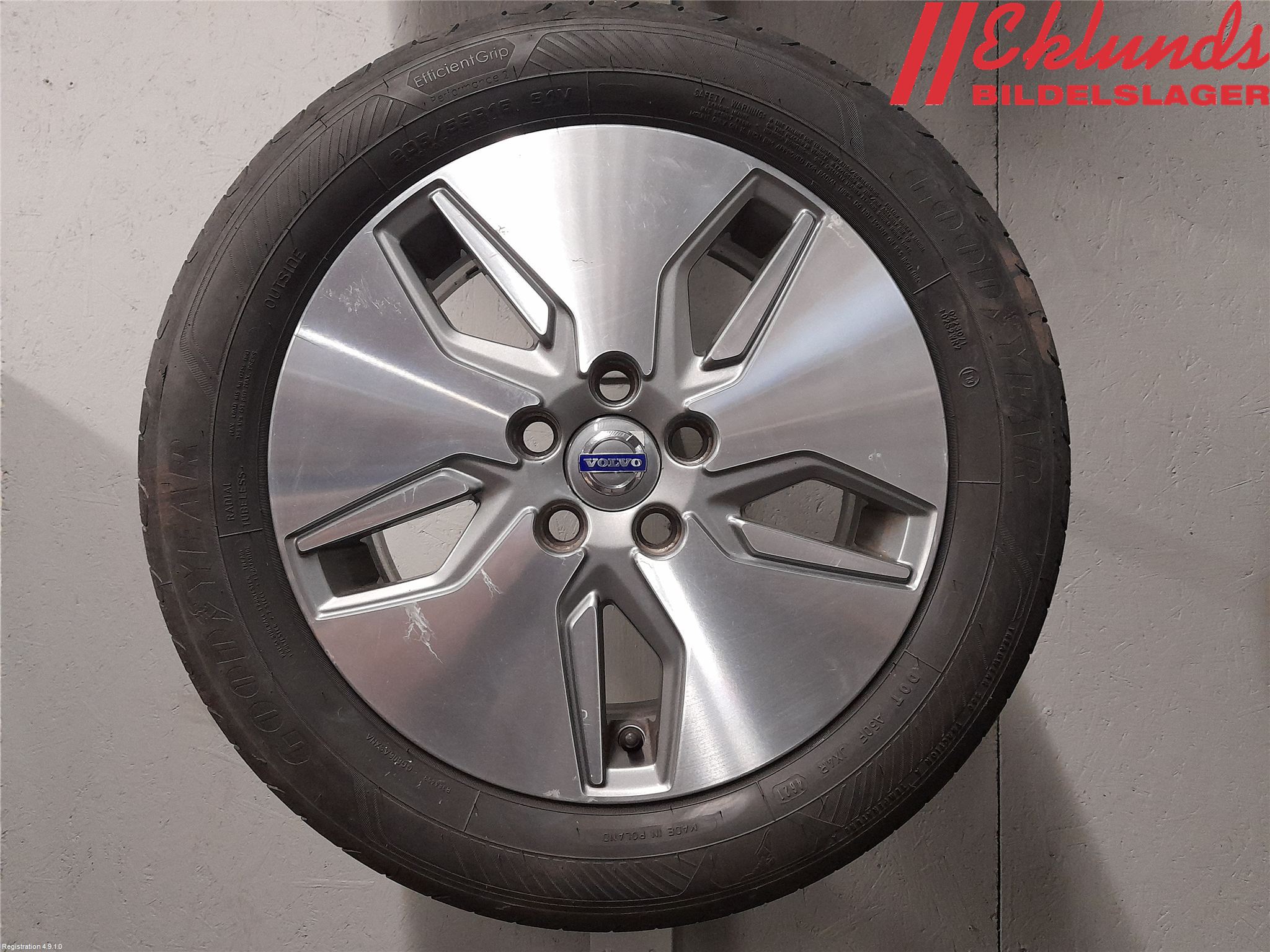 Volvo V50 08-12 Sommardäck Alumfälg 4St