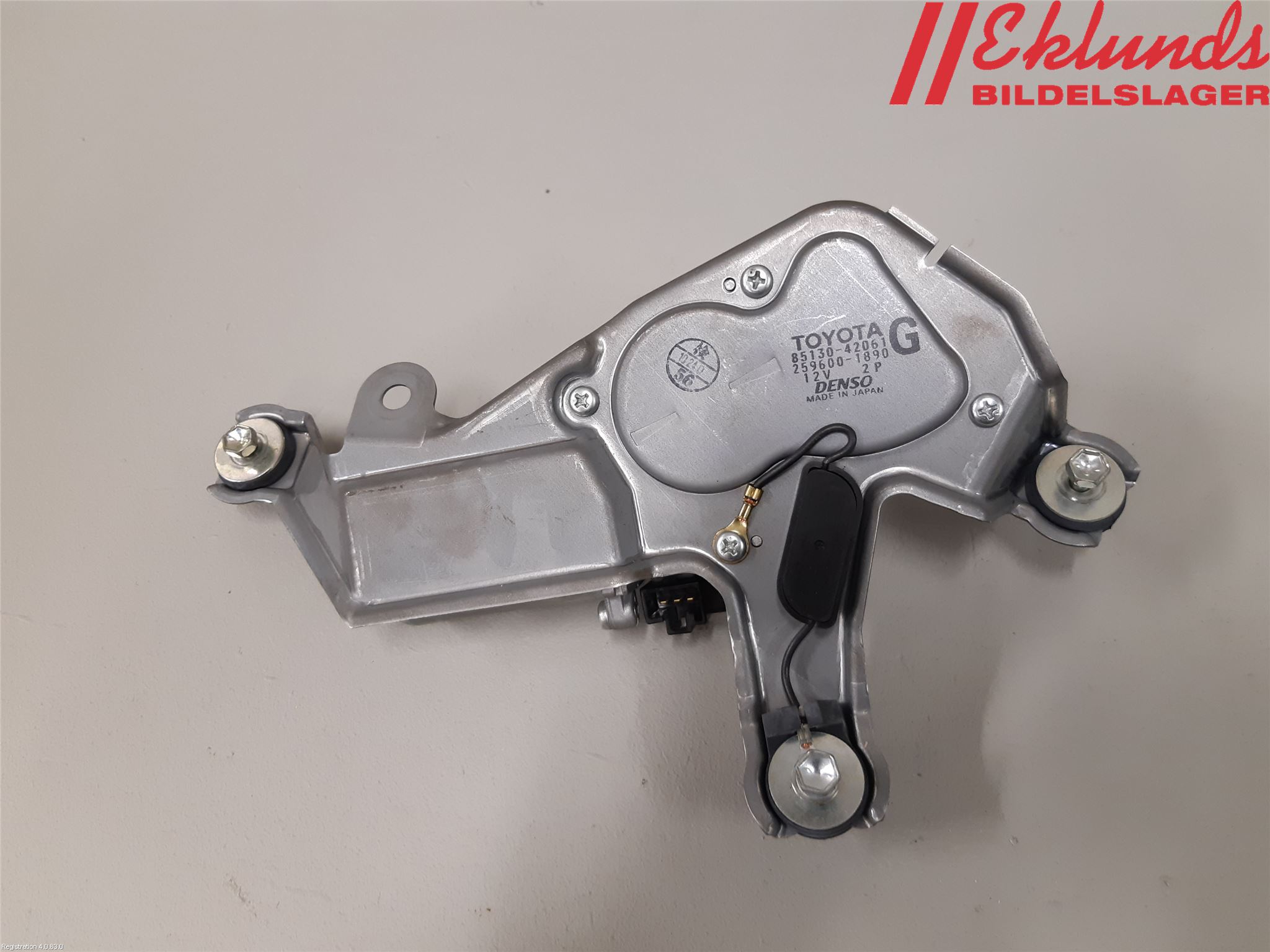 Toyota RAV 4 06-12 Torkarmotor Baklucka