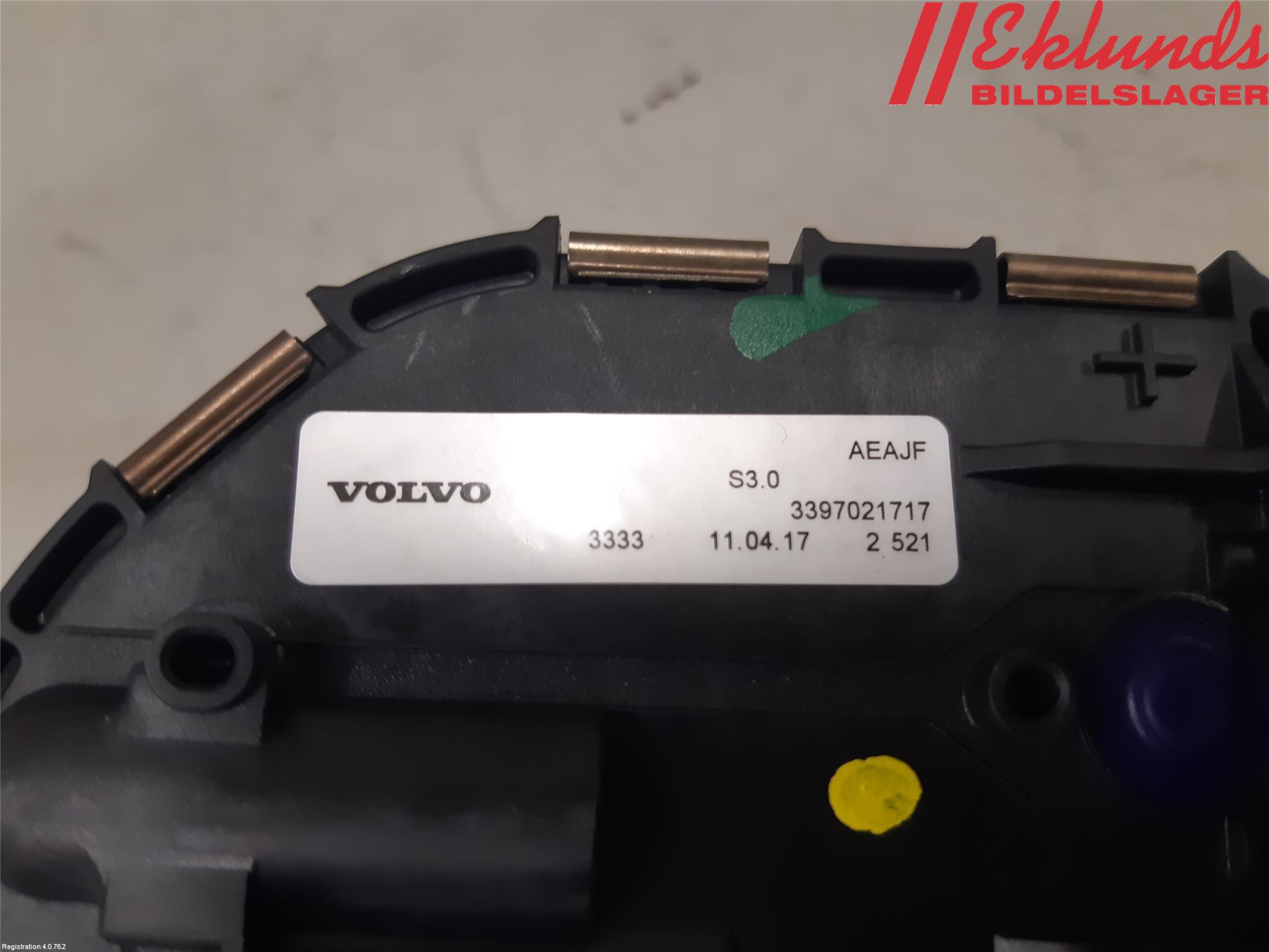 Volvo V90 17->> Torkarmotor Vindruta