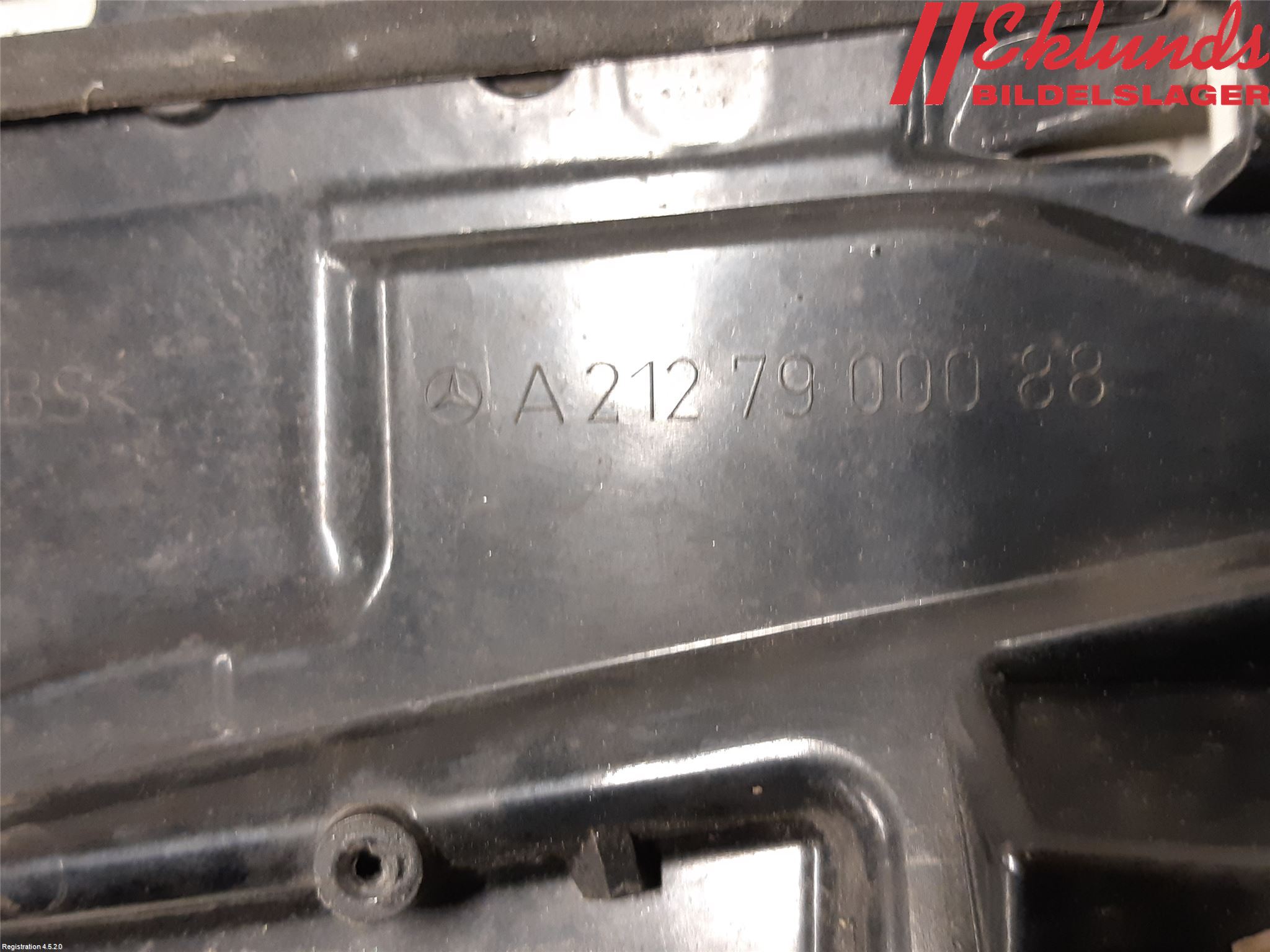 Mercedes-Benz MB E-KLASS (W212) 09-16 Spoiler Baklucka