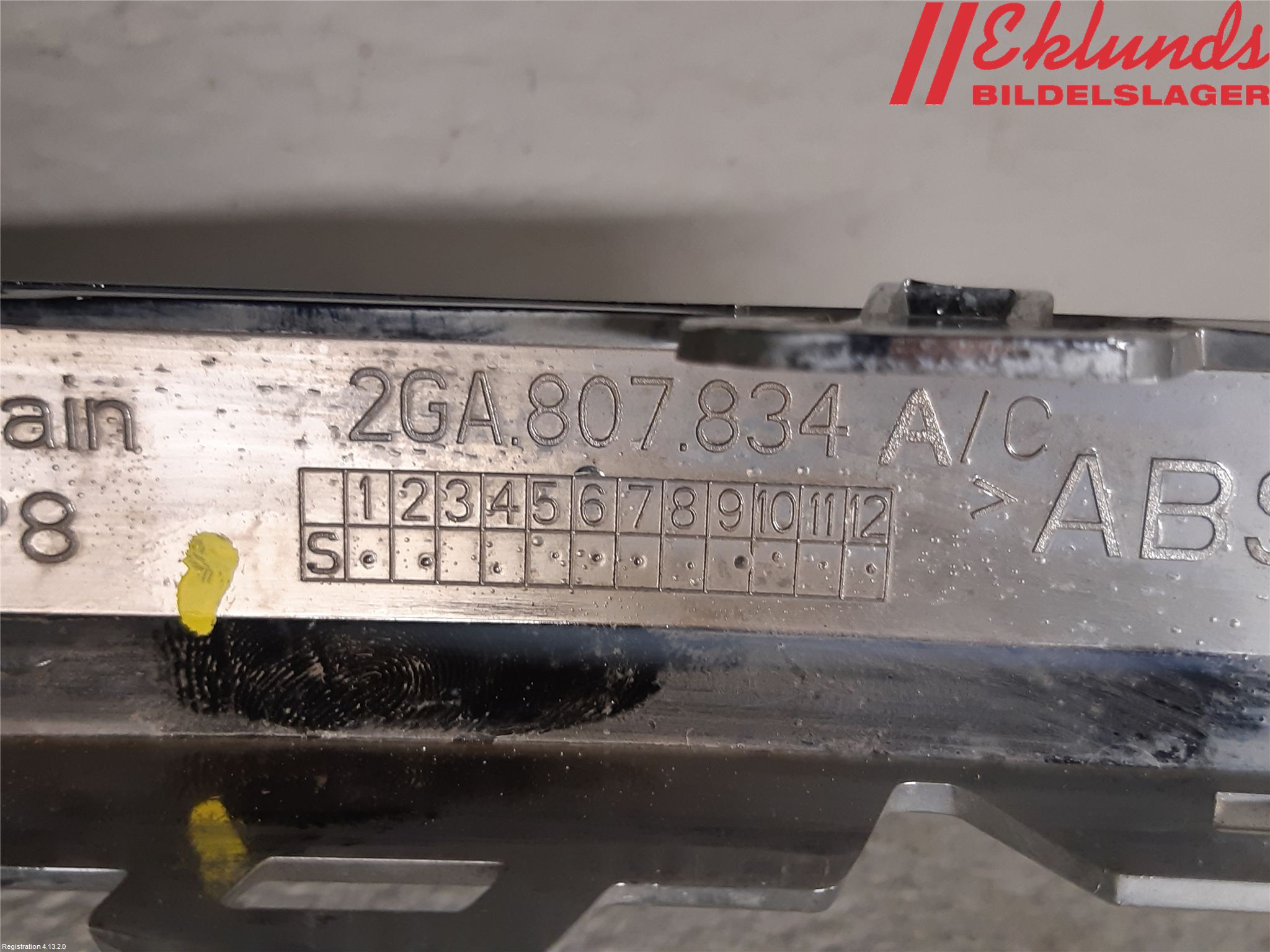 Volkswagen VW T-ROC 18- Stöt Utfyllnad-List-Grill
