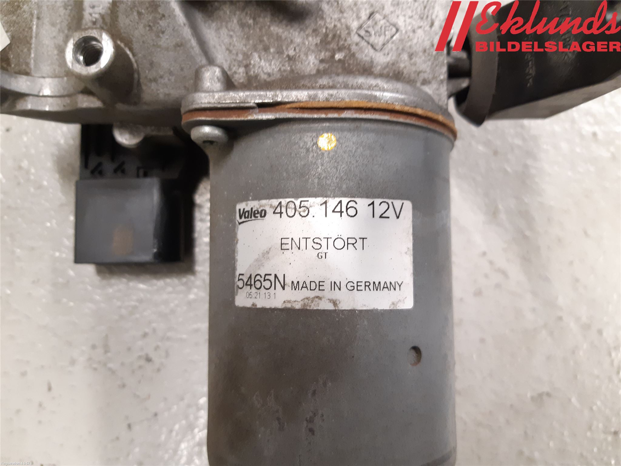 Mercedes-Benz MB SPRINTER (W906) 06-18 Torkarmotor Vindruta