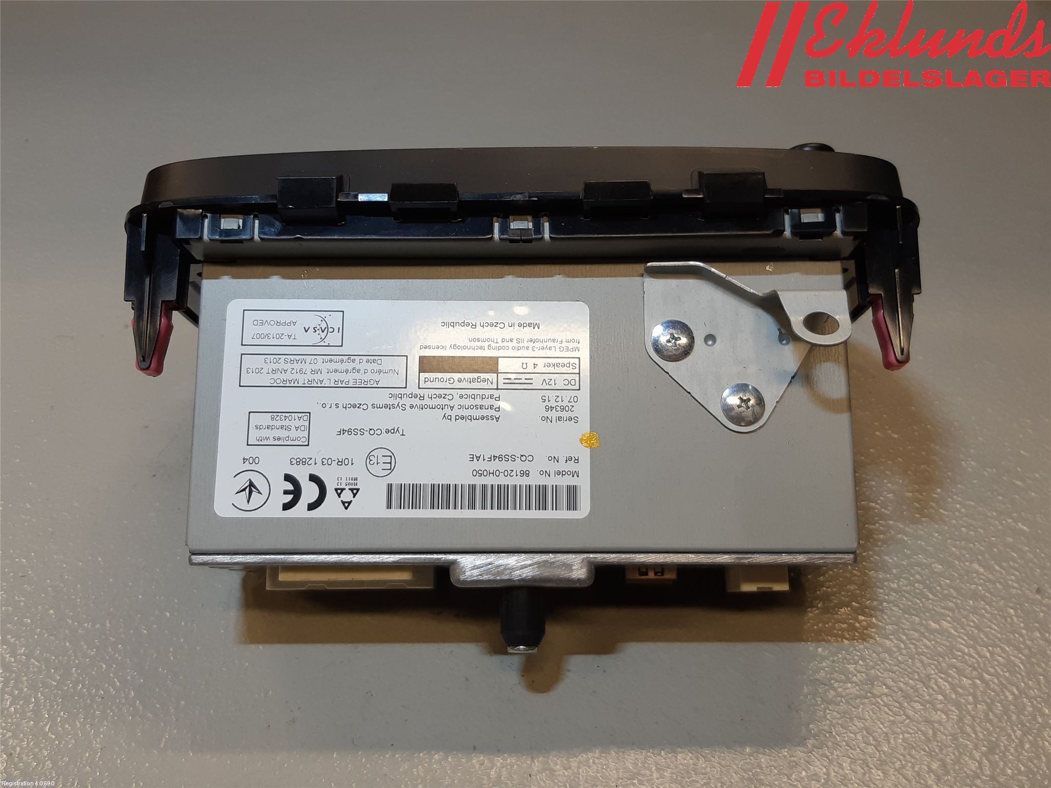 Peugeot 108 15-22 Cd Radio - Multimediapanel