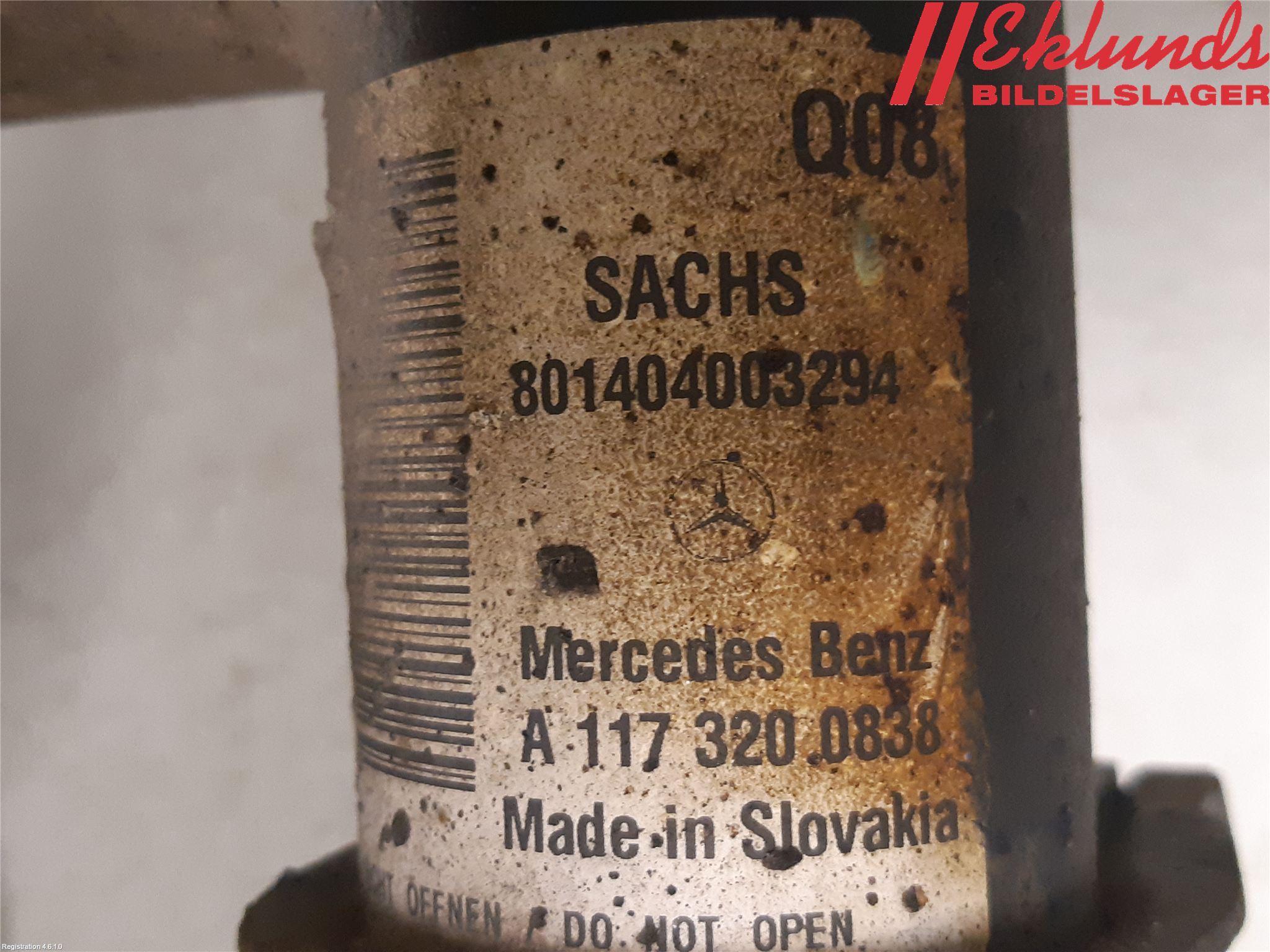 Mercedes-Benz MB A-KLASS (W176) 13-18 Fjäderben Fram Höger