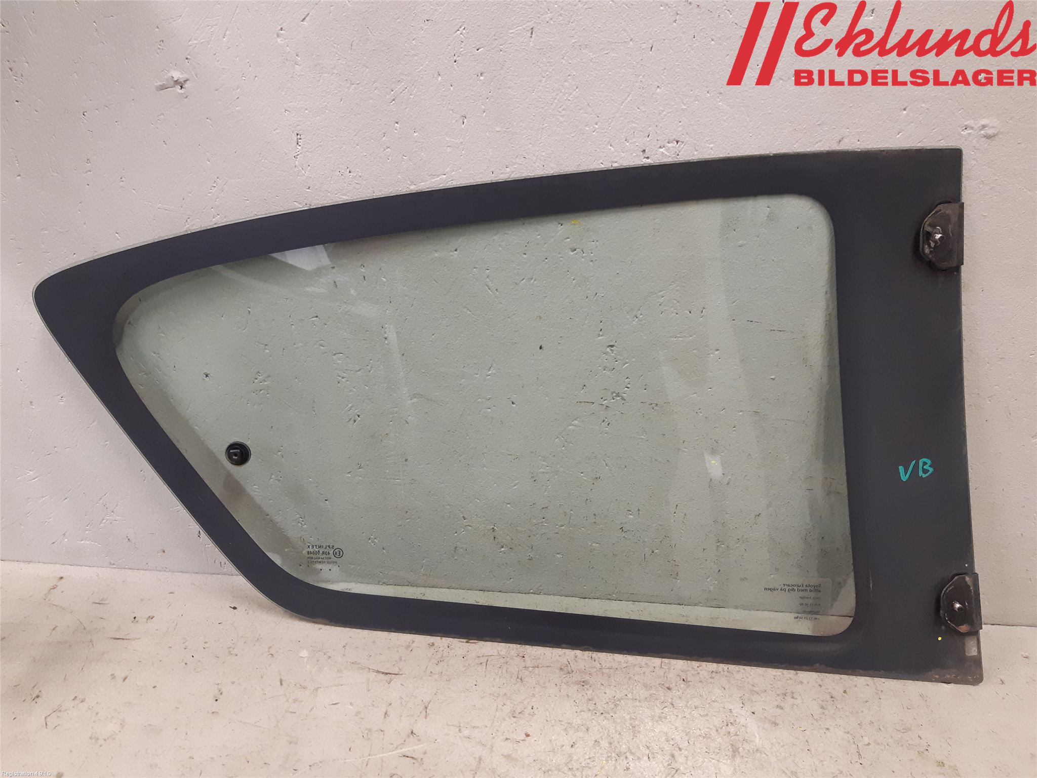 Toyota AYGO 06-14 Dörruta Bak Vänster