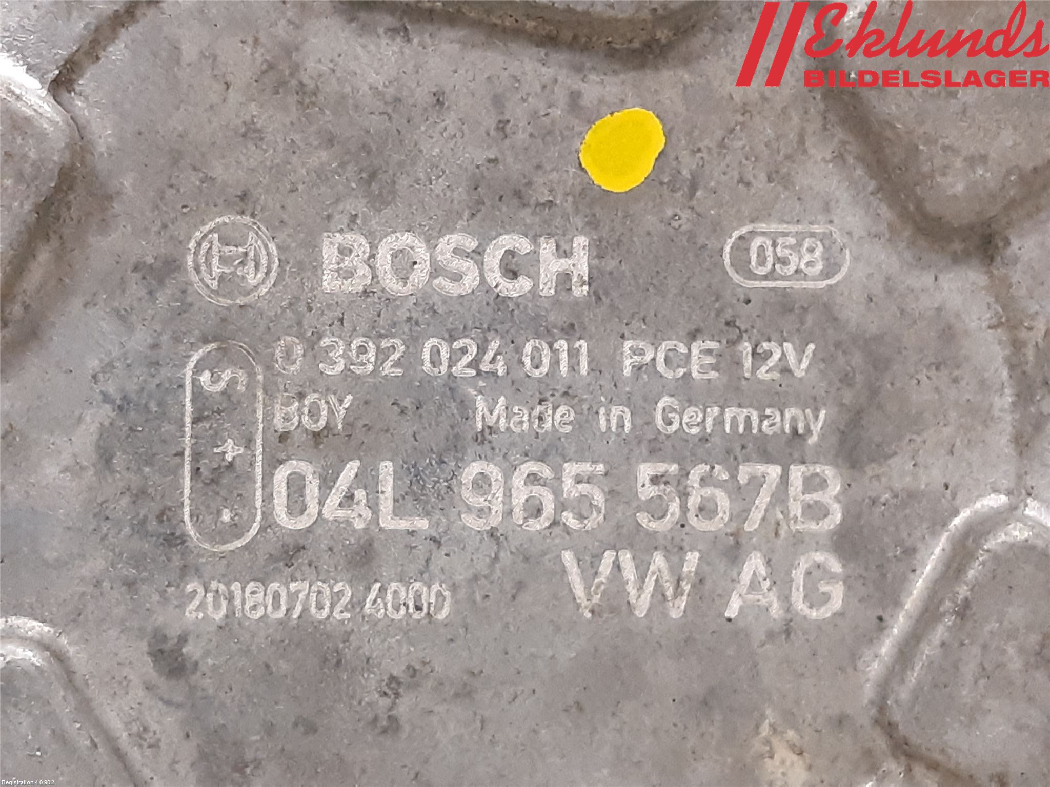 Volkswagen VW PASSAT 15-19 Vattenpump