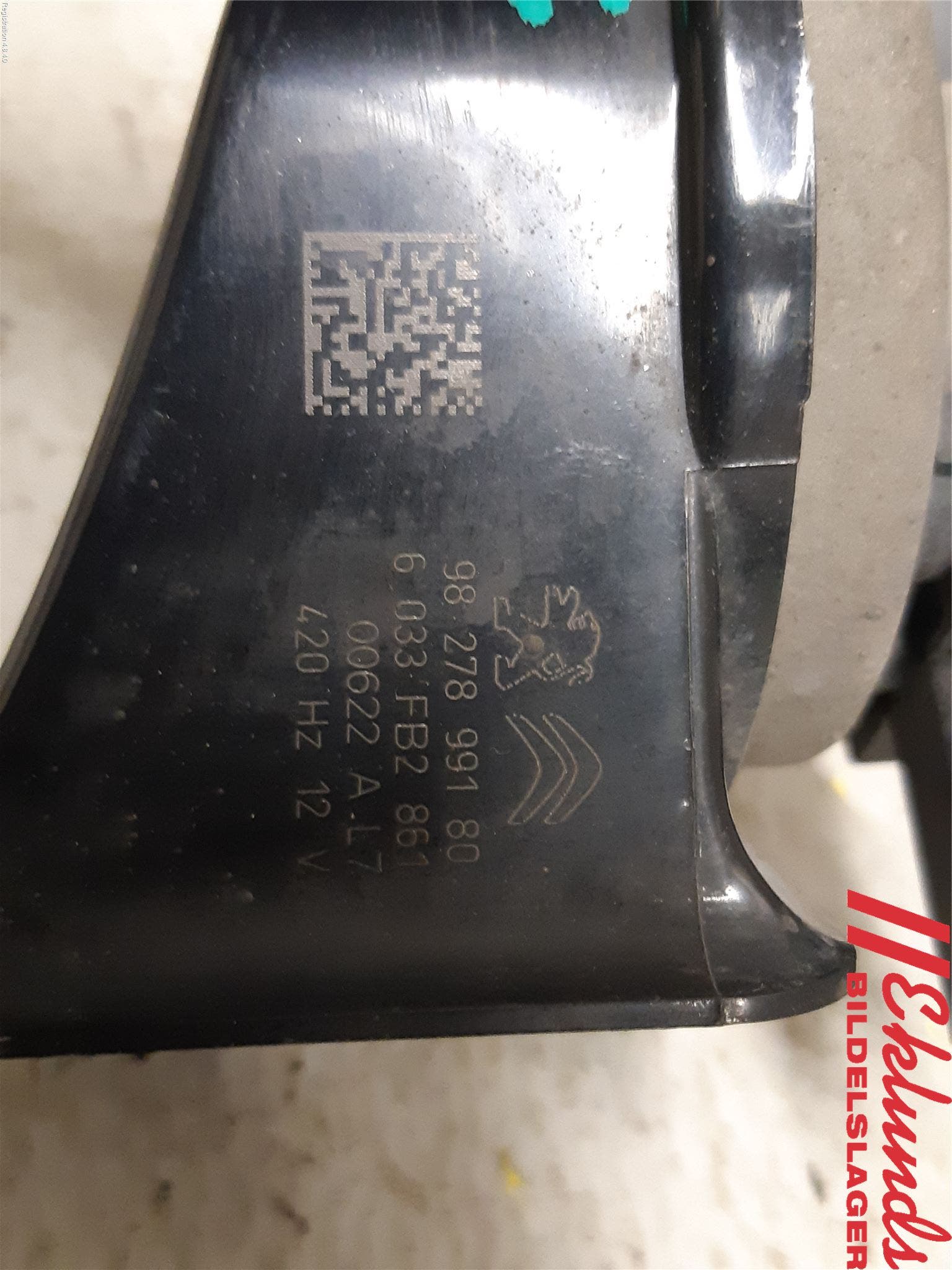 Peugeot PARTNER/E-PARTNER 19- Signalhorn