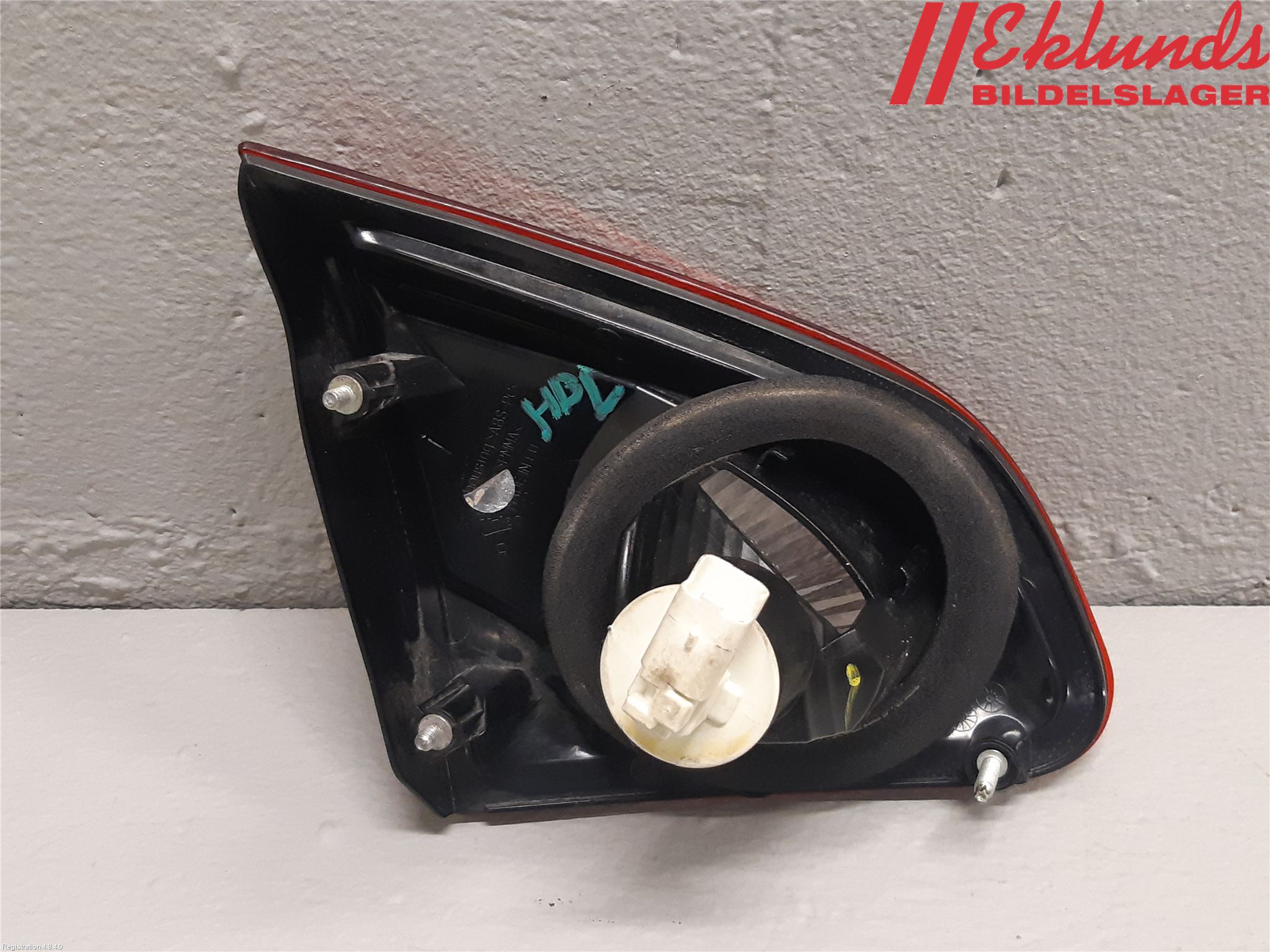 Nissan QASHQAI 10-14 Bakljus Lucka Hö