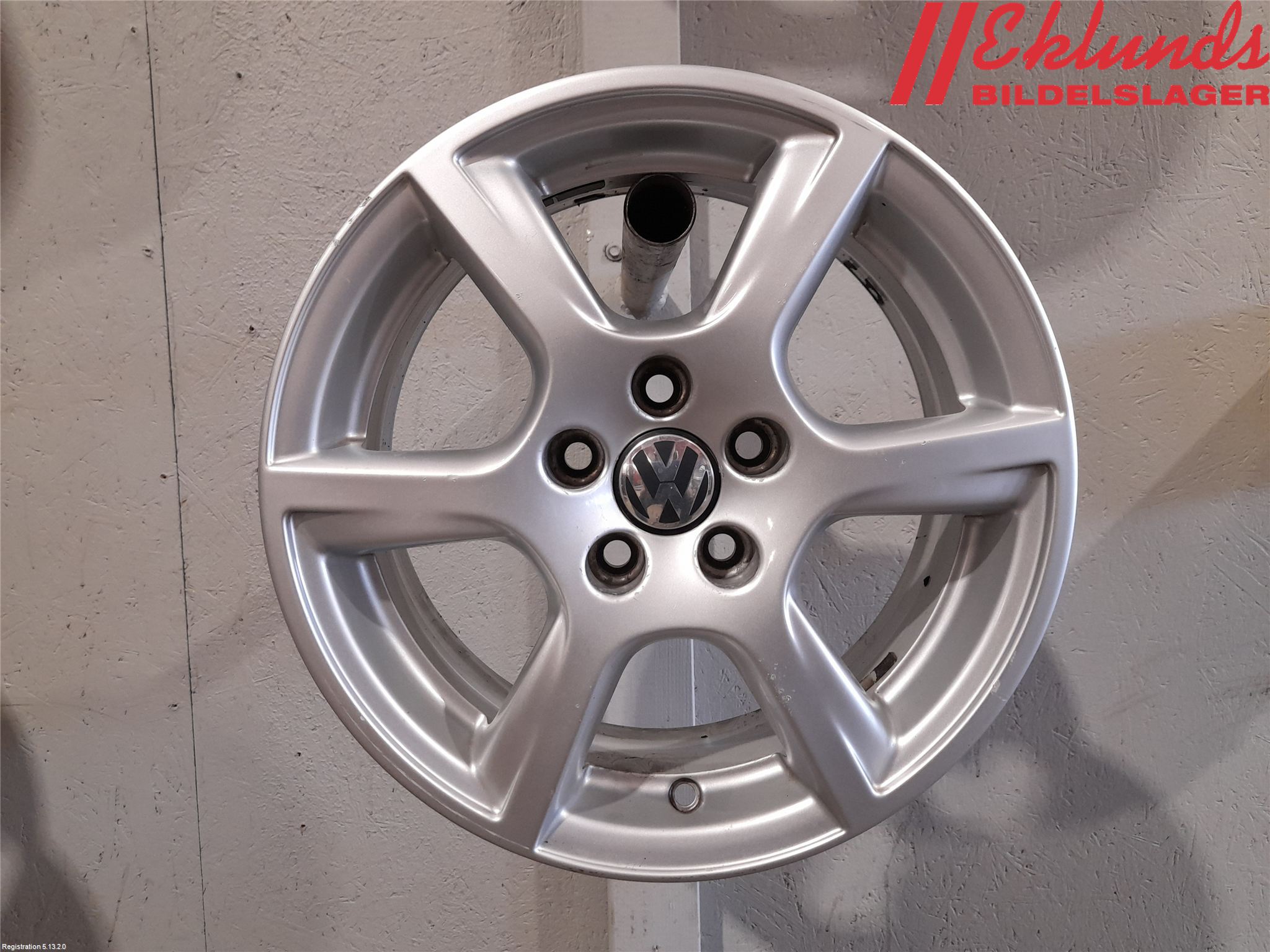 Volkswagen VW POLO 10-17 Fälgsats Aluminium