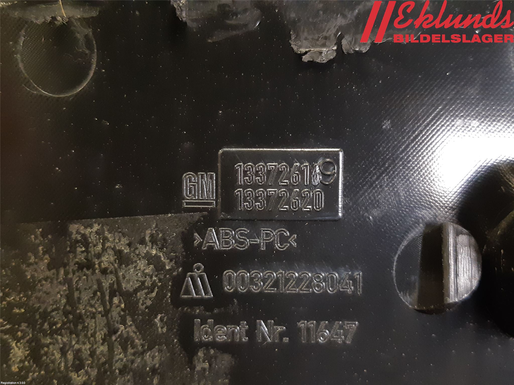 Opel ASTRA J 10-15 Bakluckehandtag