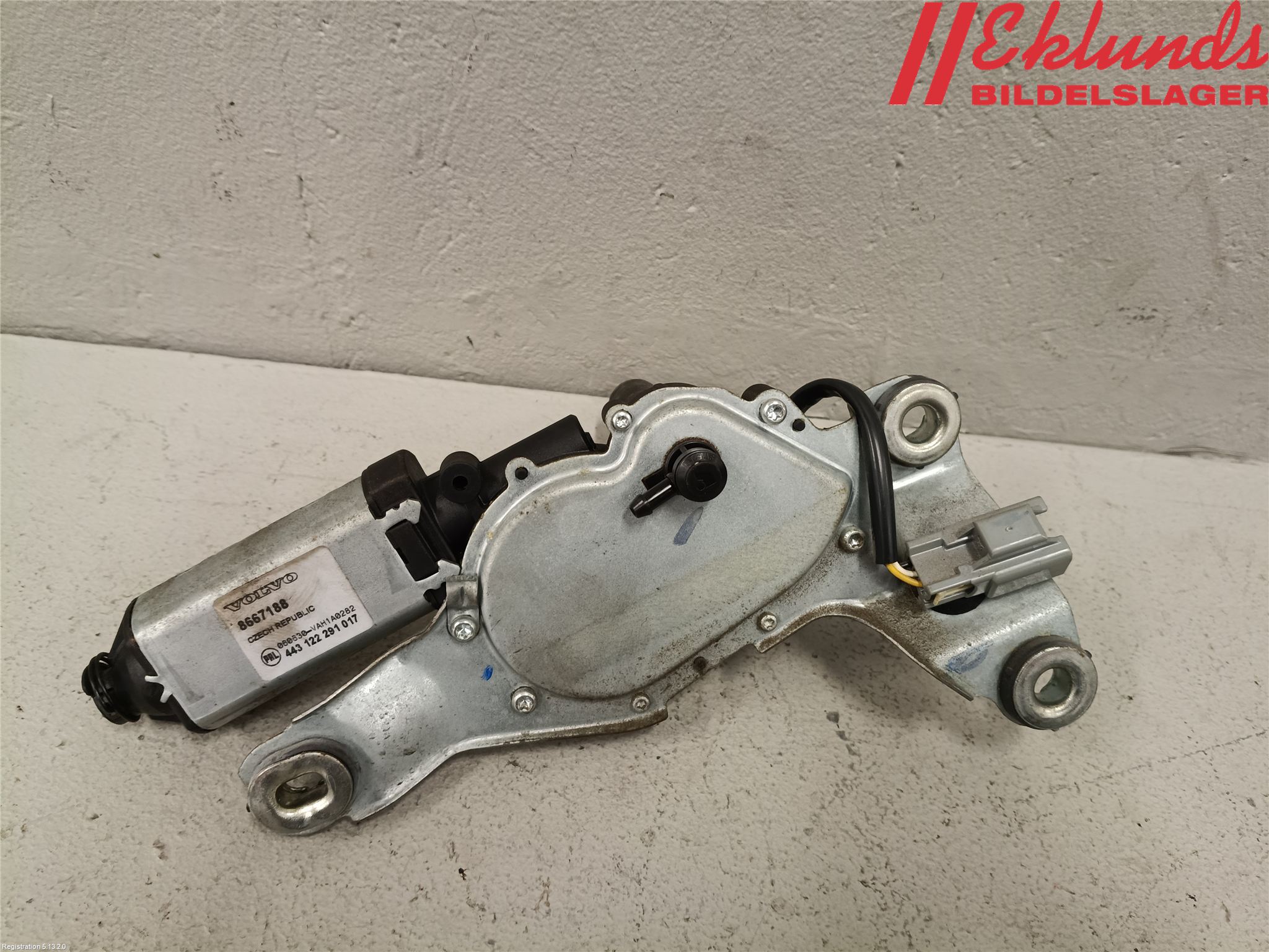Volvo V70 05-08 Torkarmotor Baklucka