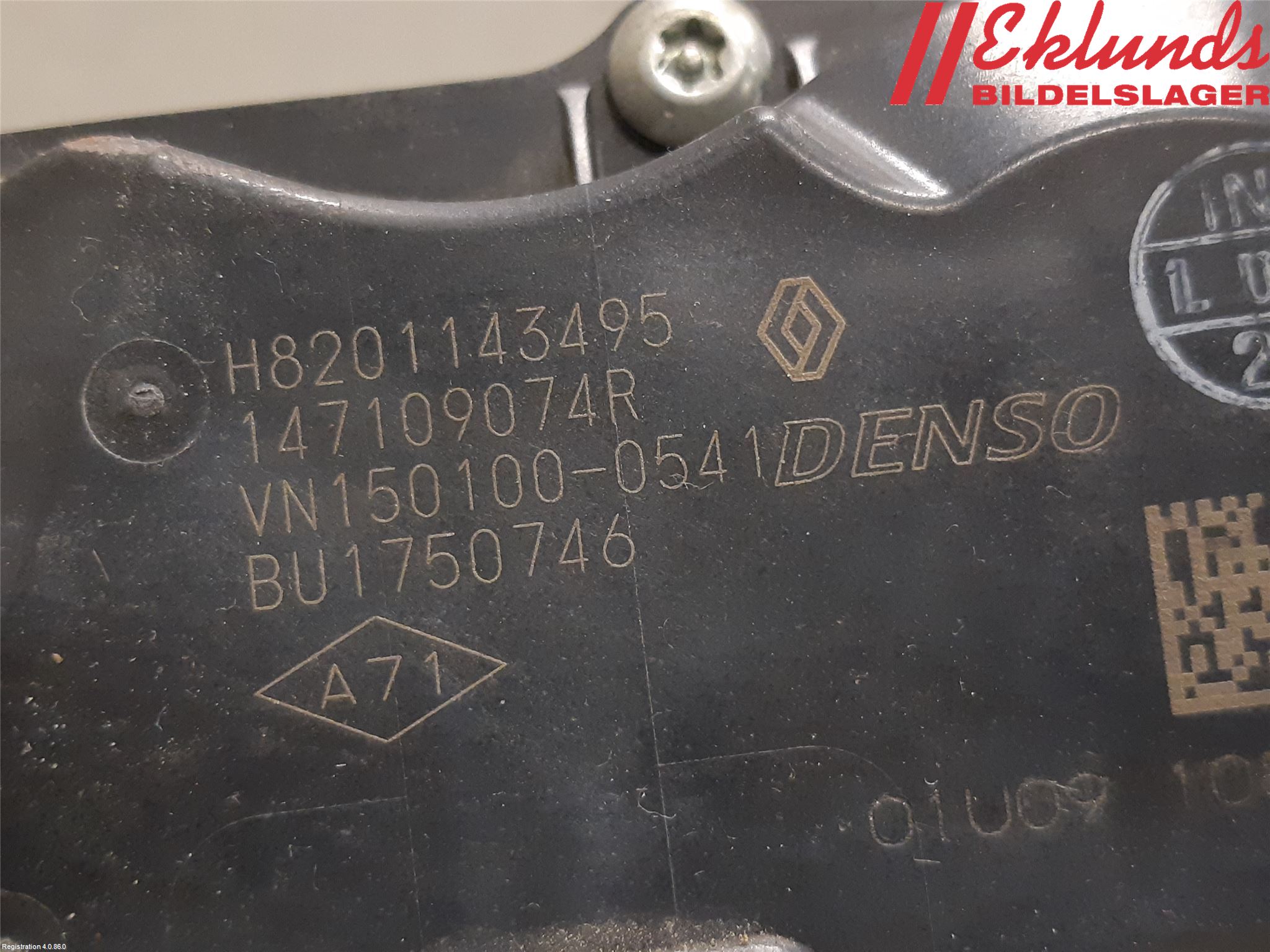 Renault KANGOO II 15-21 Egr Ventil