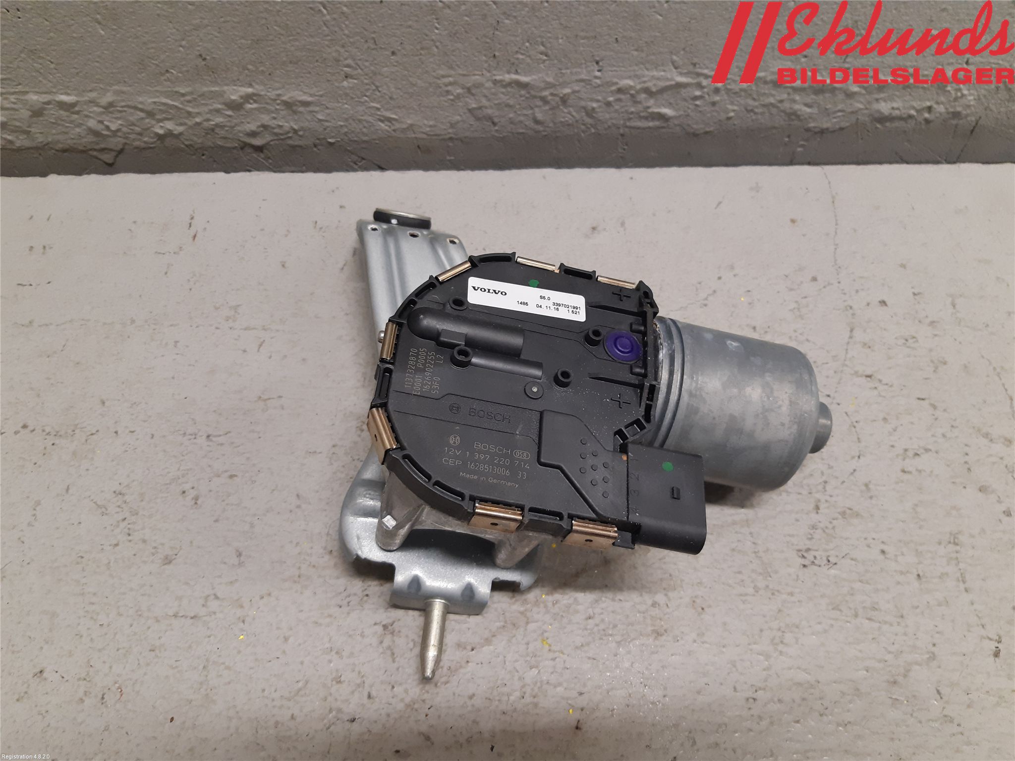 Volvo XC90/RECHARGE 16- Torkarmotor Vindruta