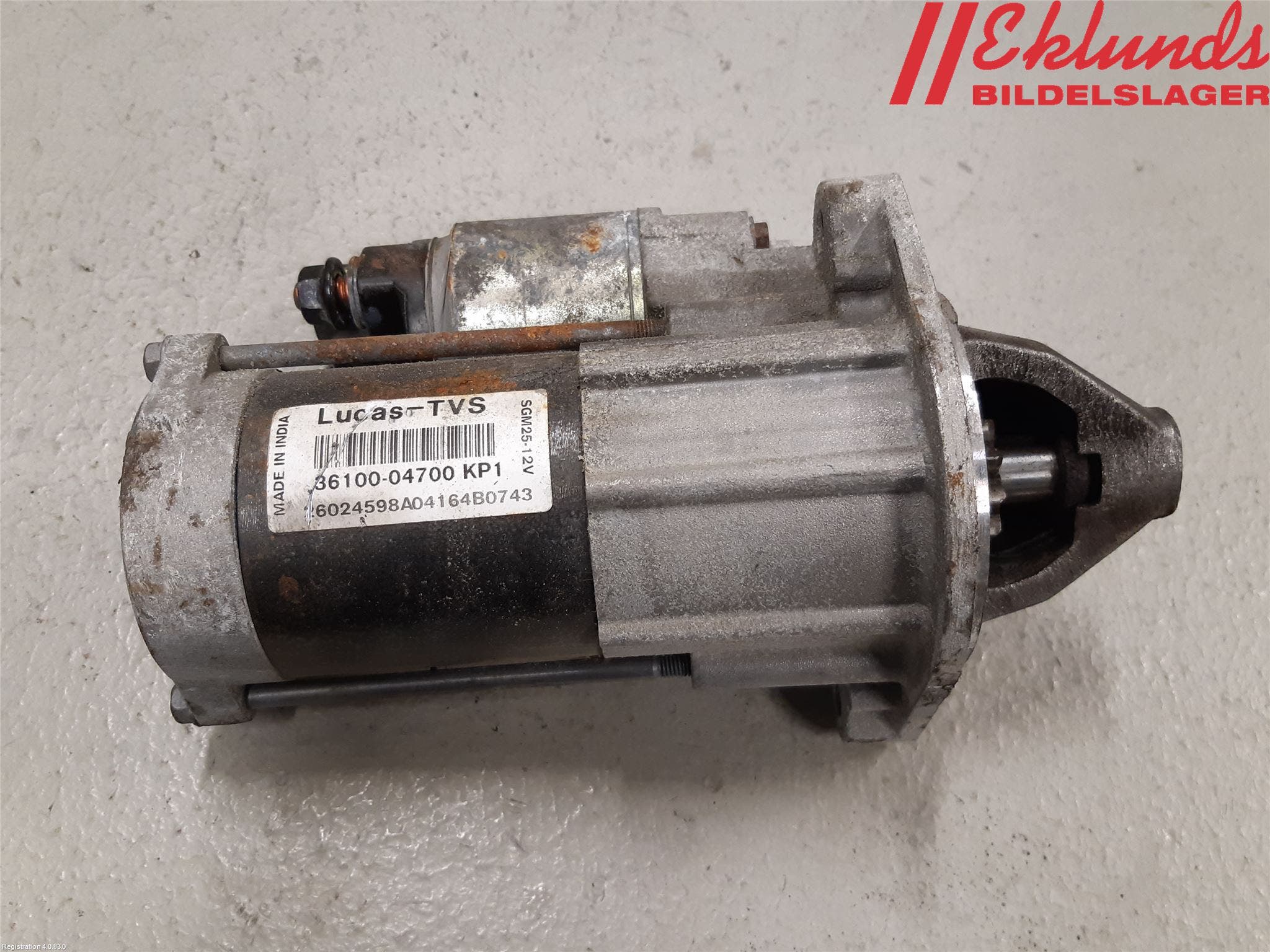 Hyundai i10 BA 14-16 Startmotor