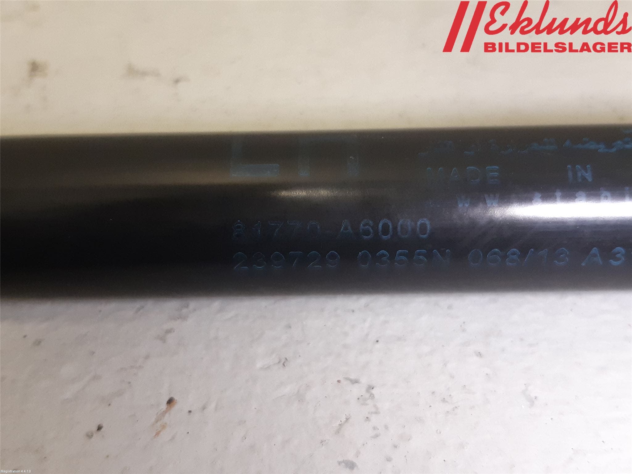 Hyundai i30 GD 13-17 Gasfjäder Baklucka