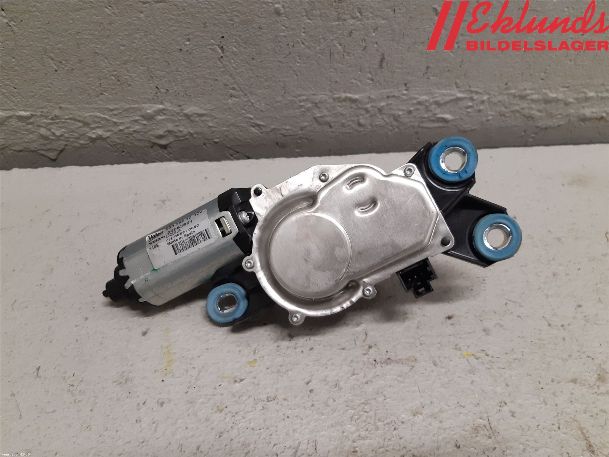 Volvo XC60 09-13 Torkarmotor Baklucka