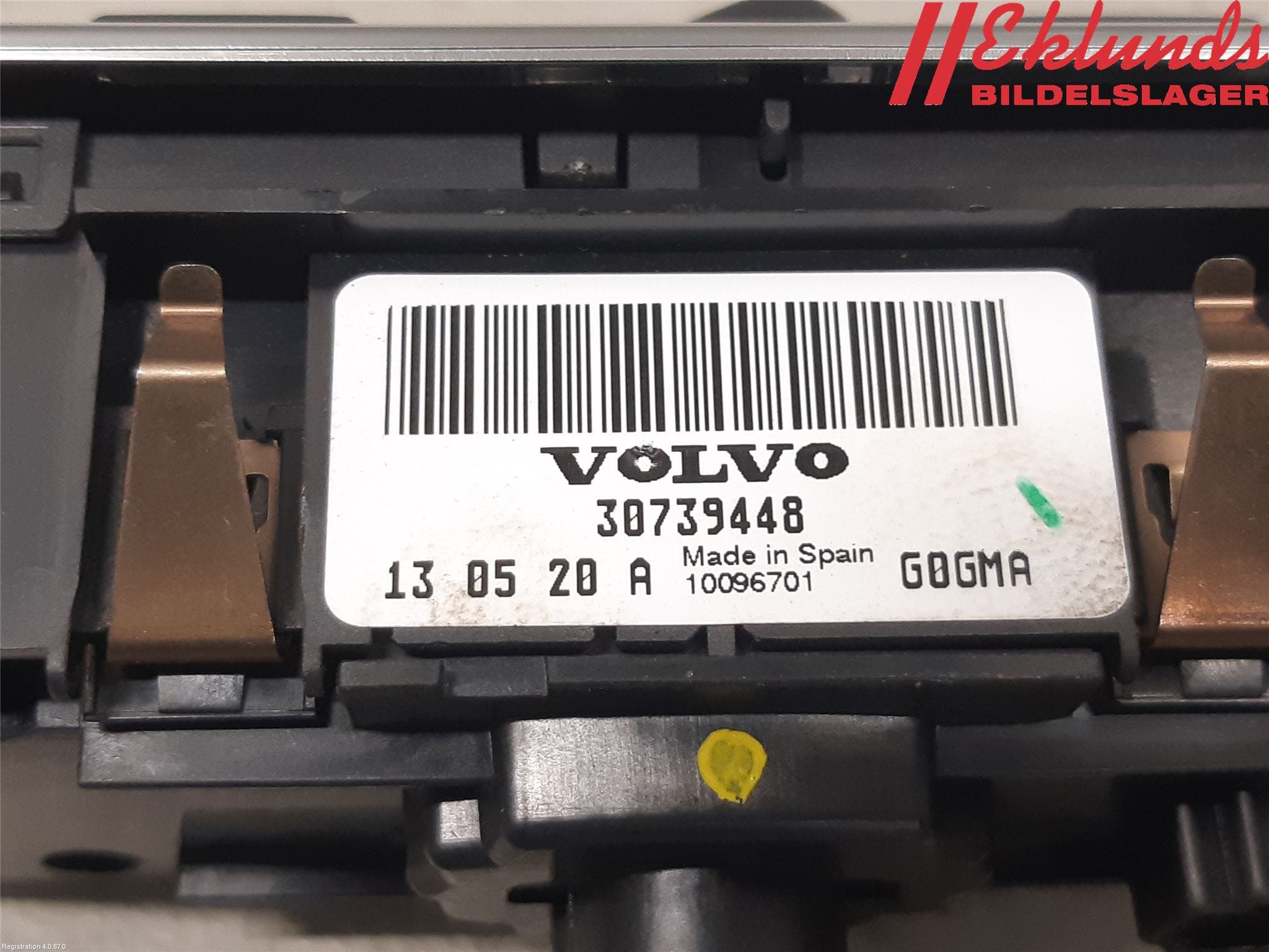 Volvo V60 11-13 Strömställare Ljus