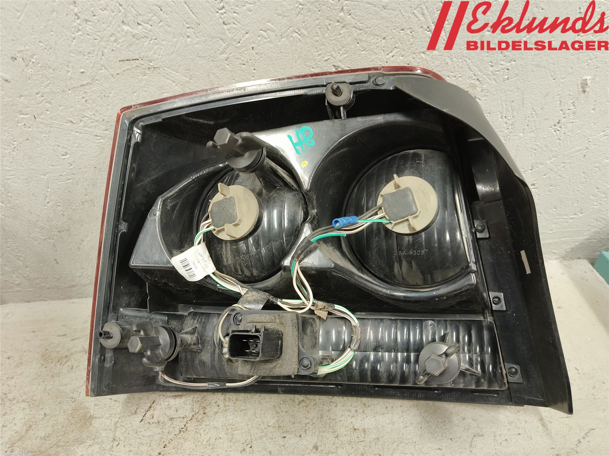 Dodge CHARGER 66- Bakljus Höger