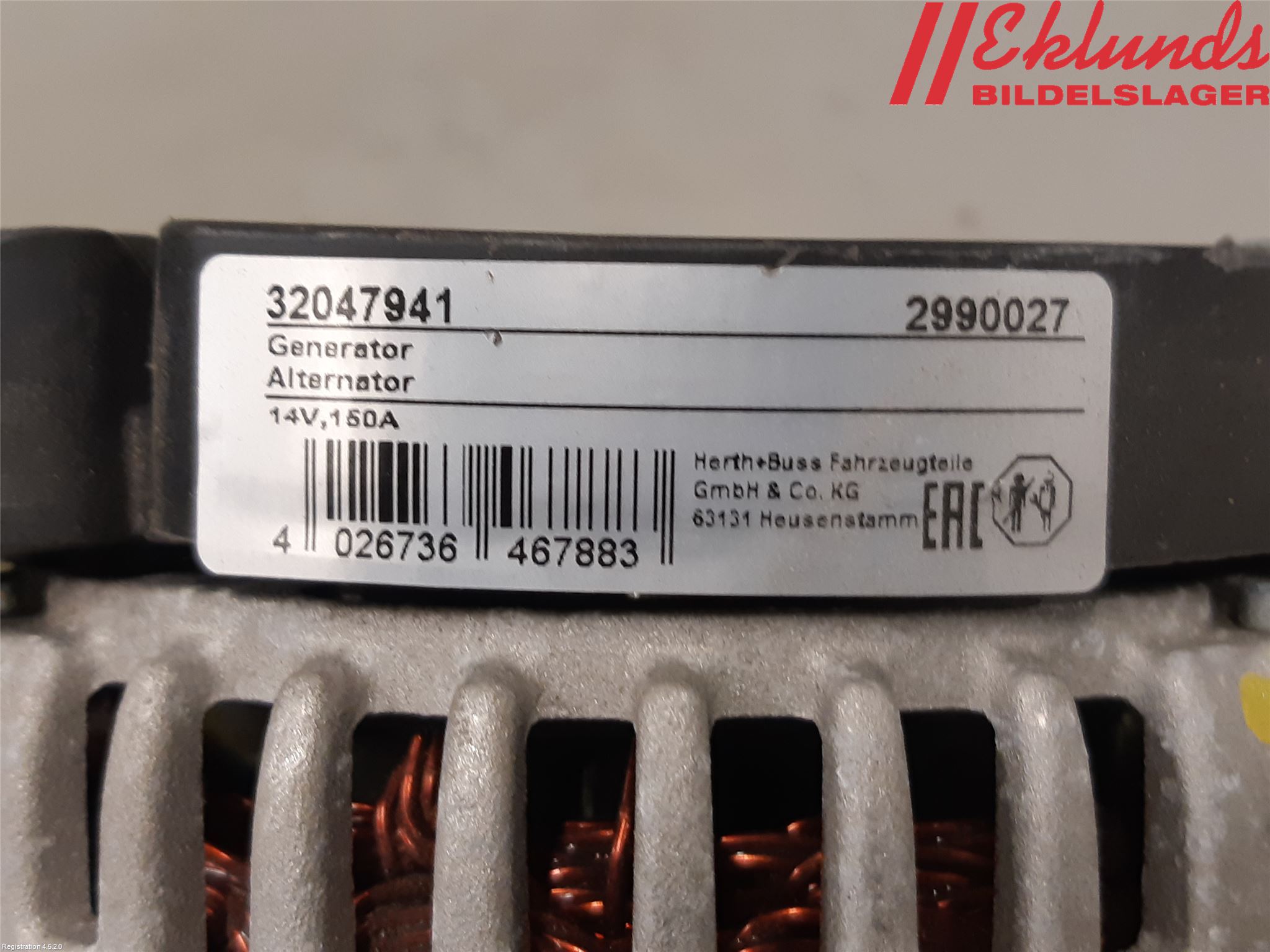 Ford MONDEO 07-15 Generator