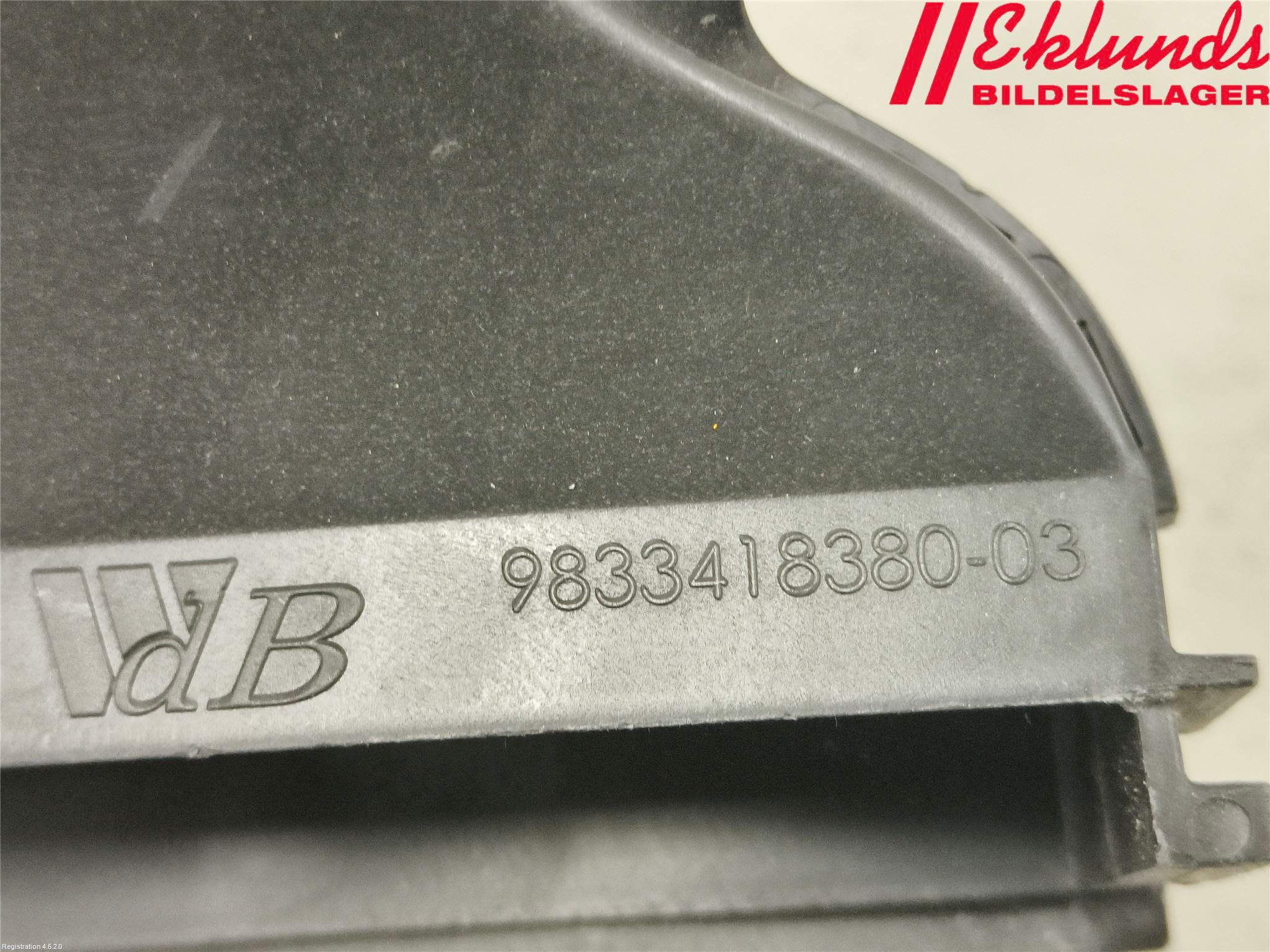 Peugeot 2008/E-2008 20- Förg-Bälg-Rör Mot Luftr