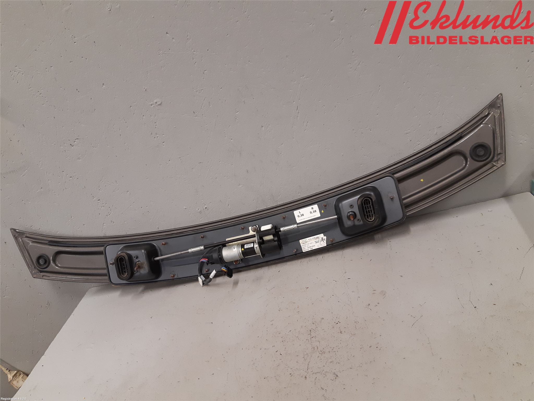 Audi A7/S7 4G 11-17 Spoiler Baklucka