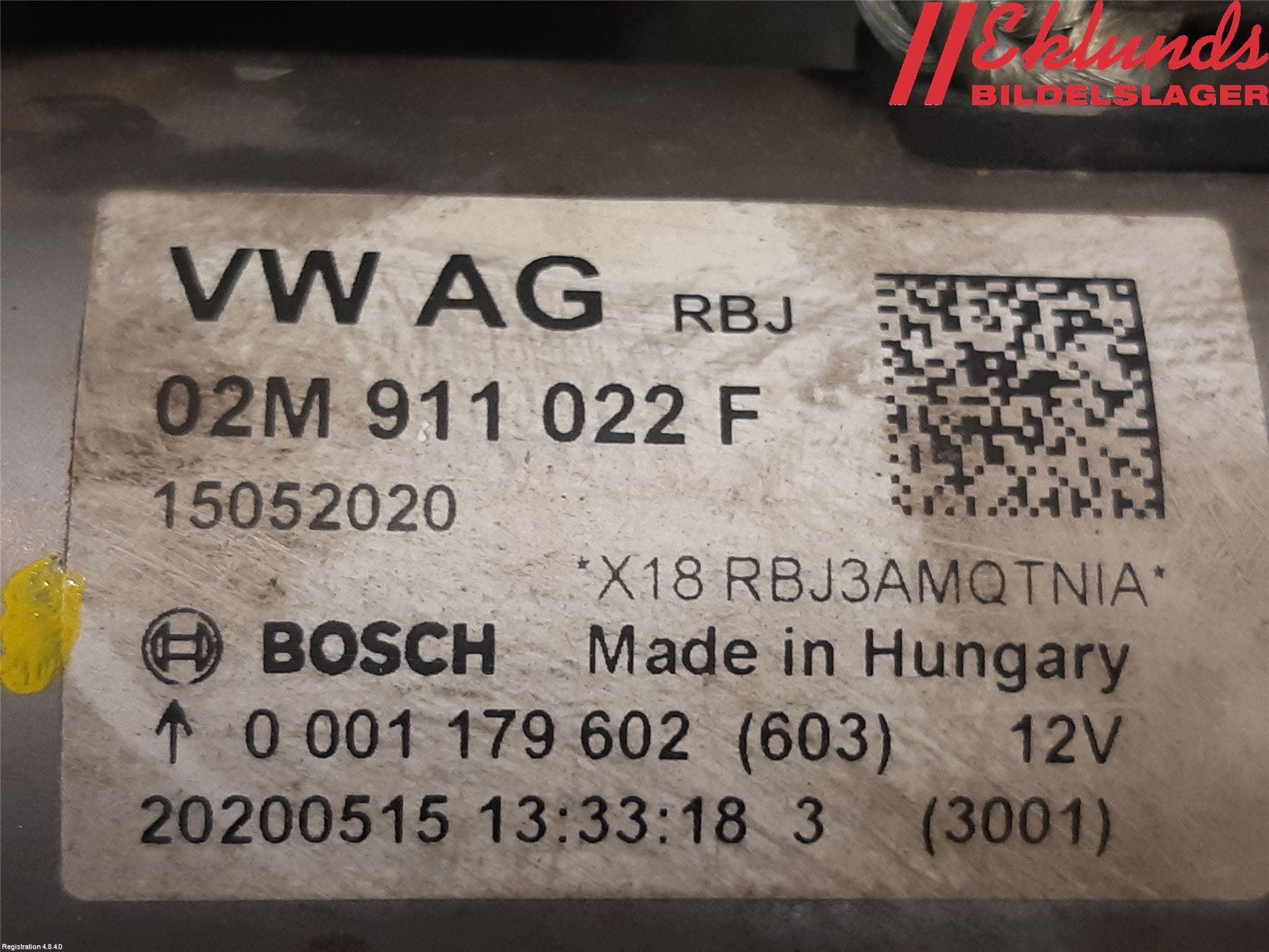 Audi A3/S3 8Y 21- Startmotor