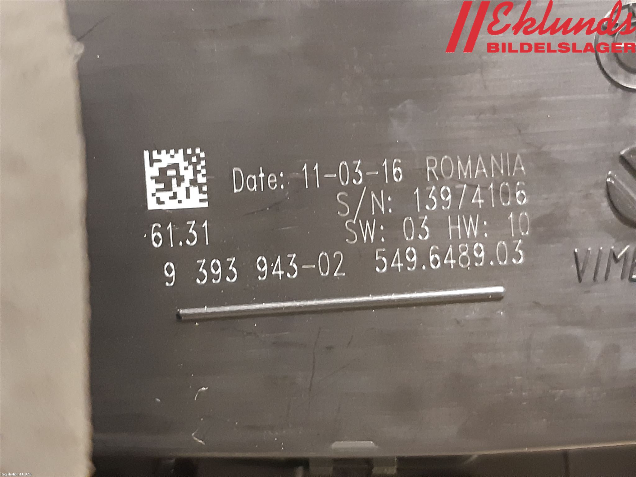 BMW 4 F32/F33/F82/F83 13-20 Strömställare Ljus
