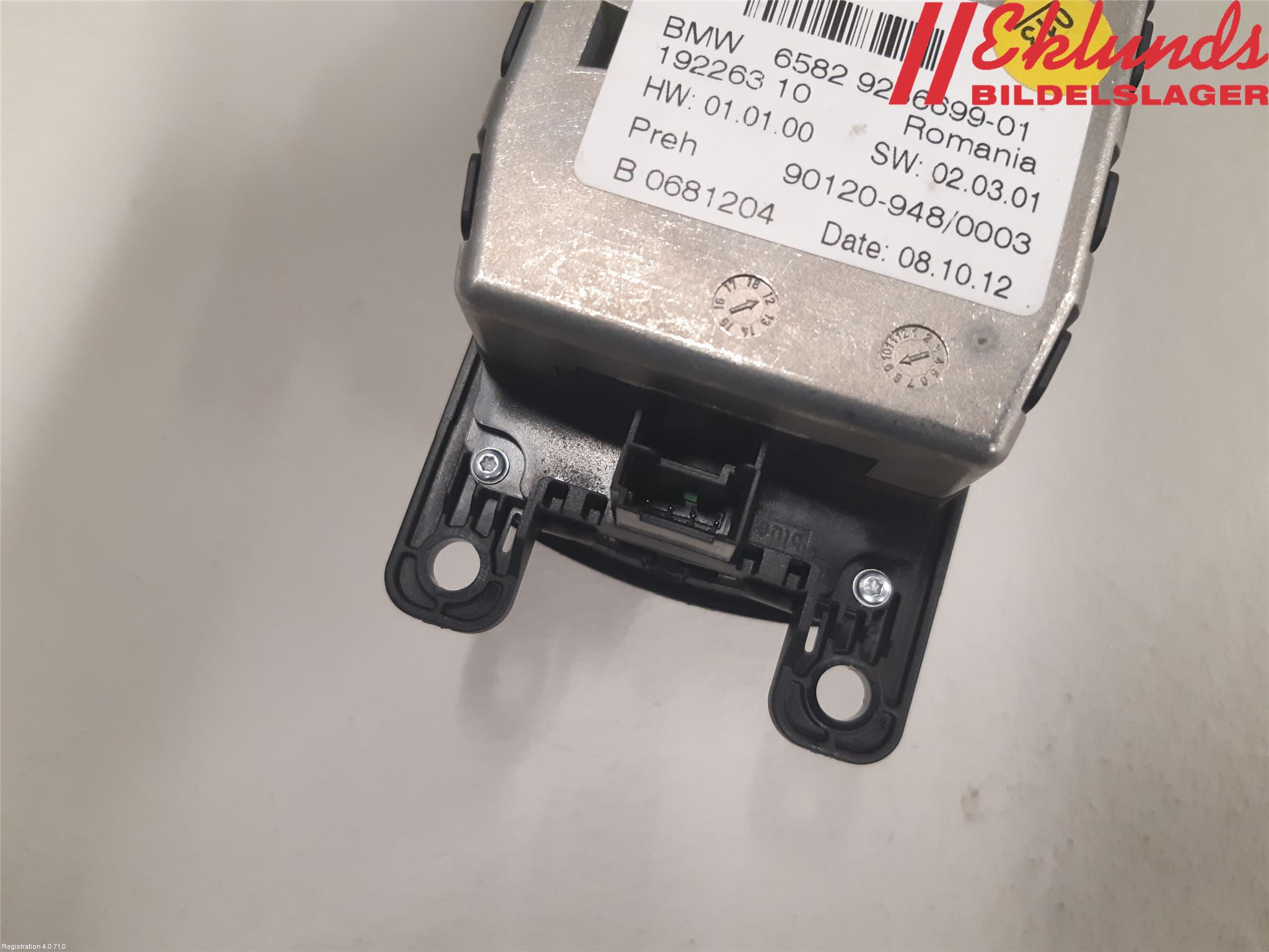 BMW 5 F10/F11/F18 09-17 Strömställare Multifunktion