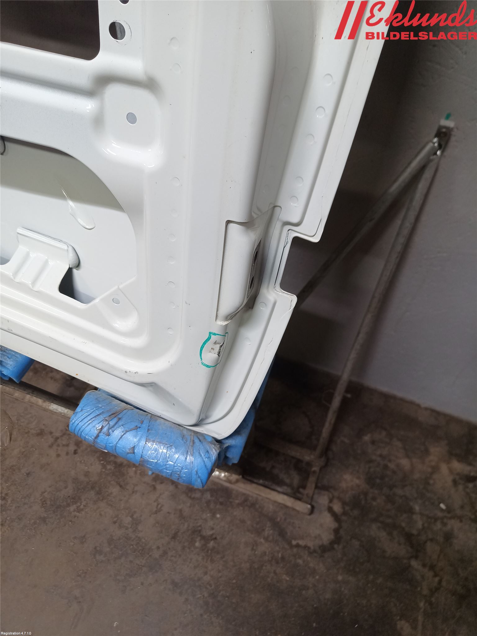 Opel COMBO D 12-18 Dörr Bak Van-Skåp Vänster