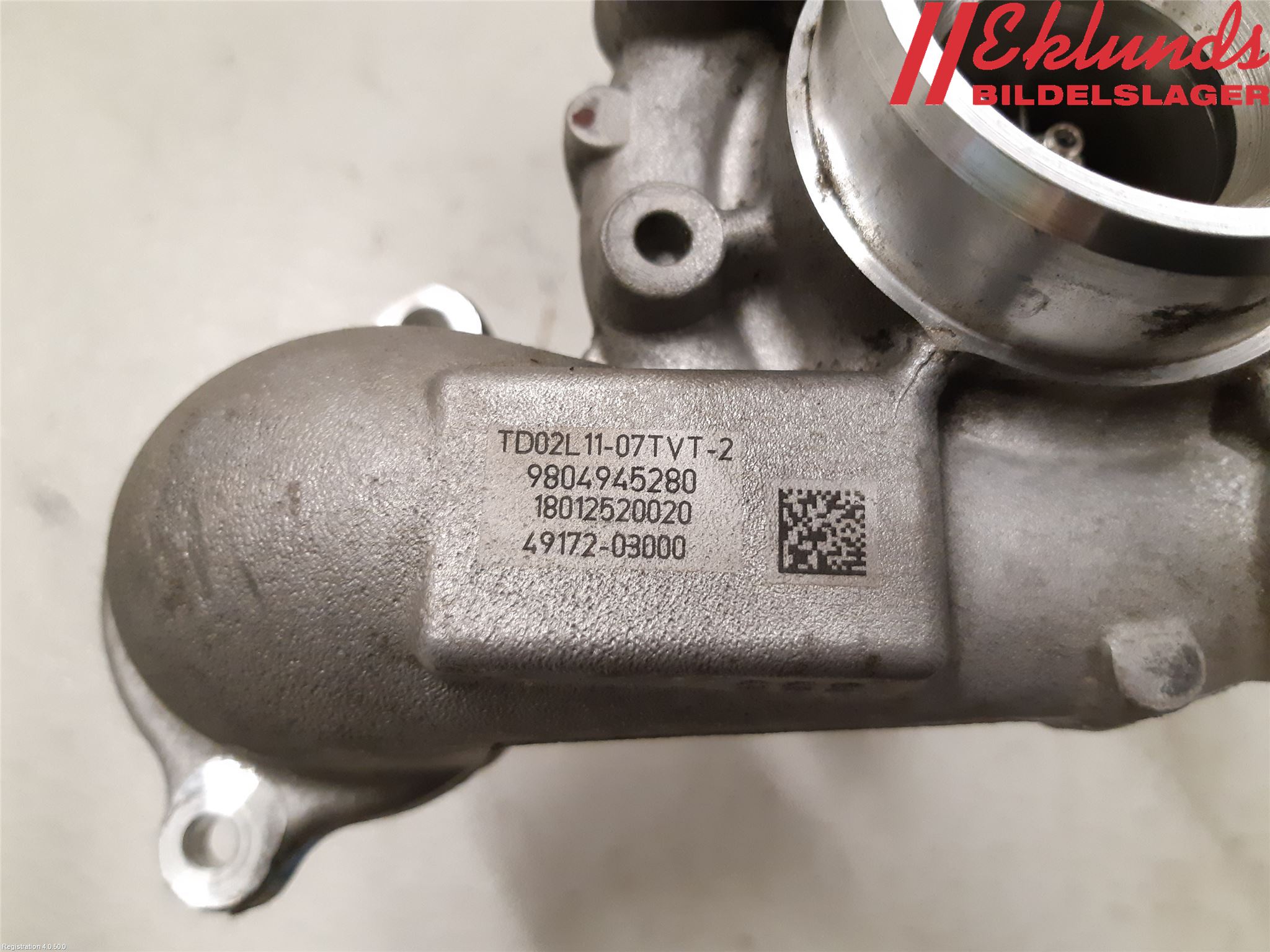 Peugeot PARTNER 16-18 Turboaggregat