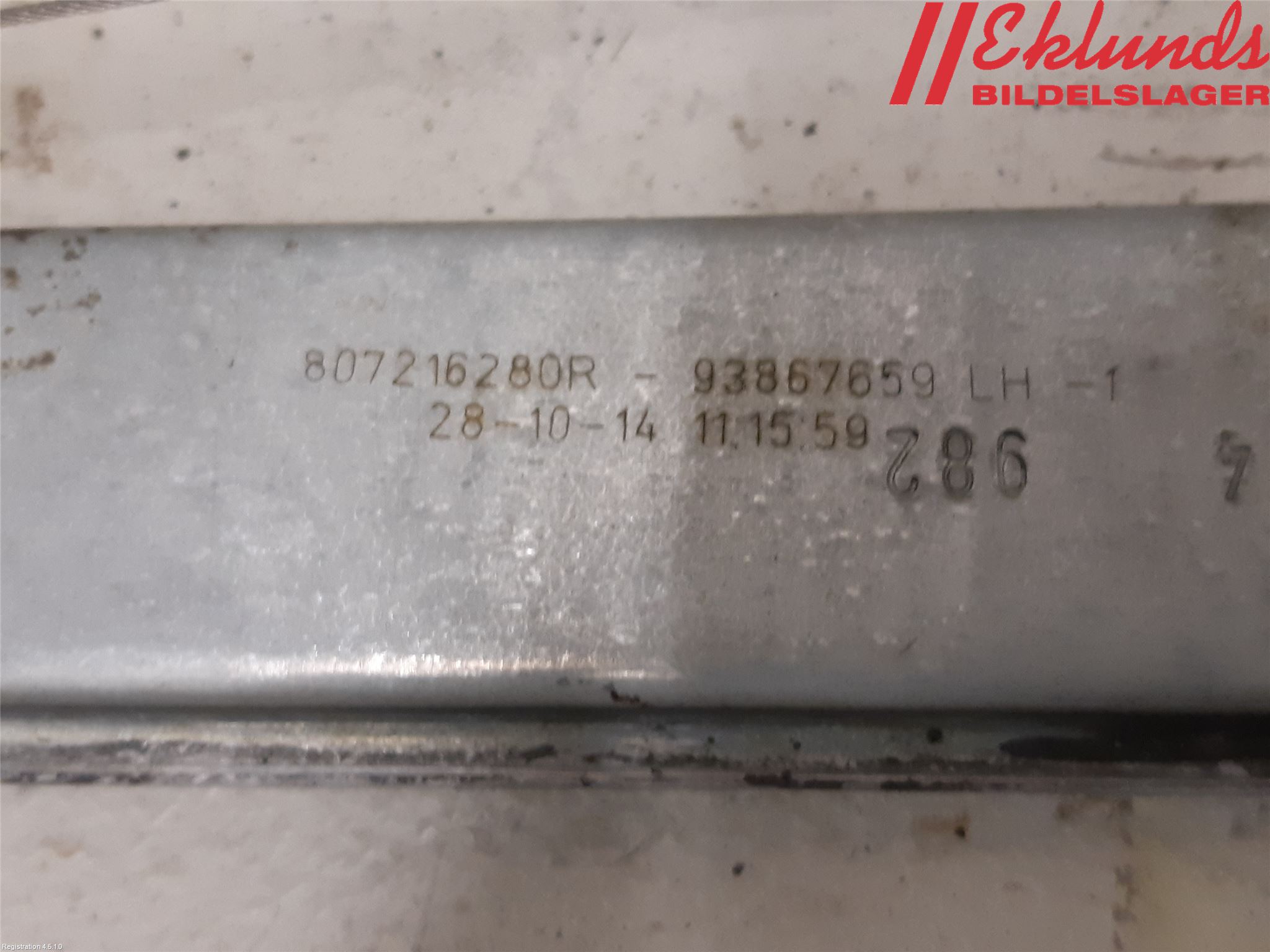 Renault TRAFIC/E-TECH 15- Fönsterhiss El Kompl