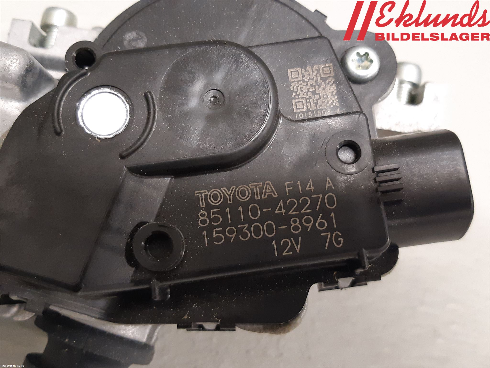 Toyota RAV4 19- Torkarmotor Vindruta