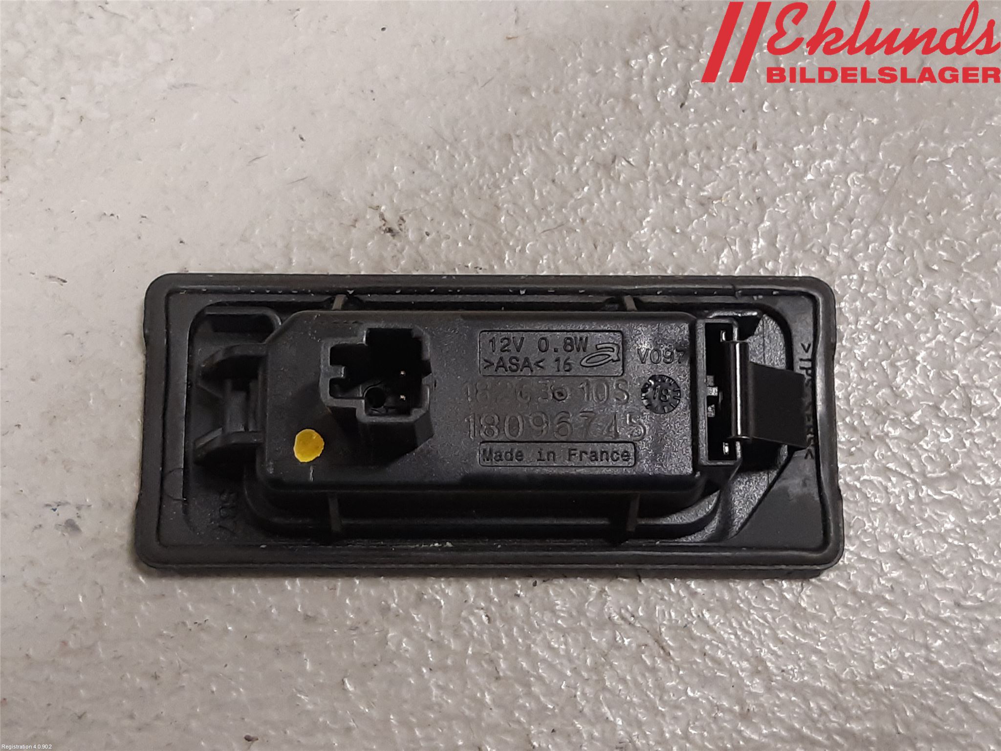 Volkswagen VW PASSAT 15-19 Skylt Belysning