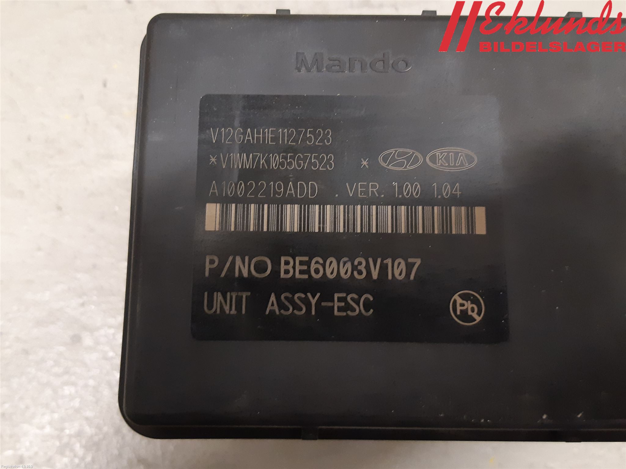 Kia STONIC 18->> Abs Hydraulaggregat