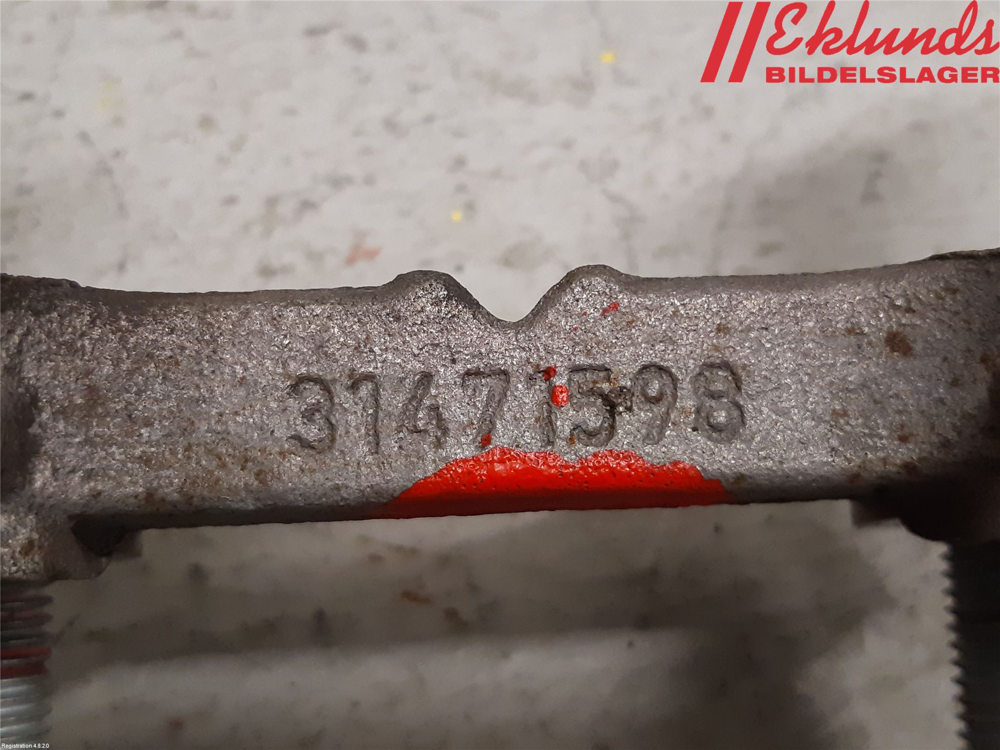 Volvo XC90/RECHARGE 16- Bromsokshållare