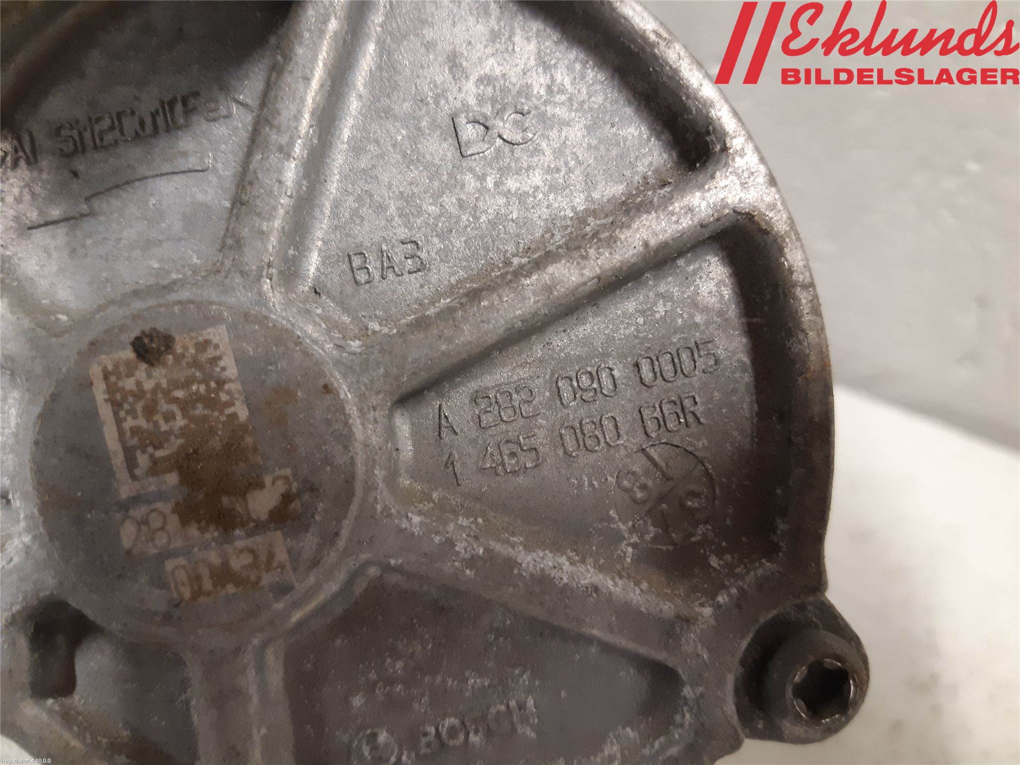 Nissan QASHQAI 17-21 Vakuumpump
