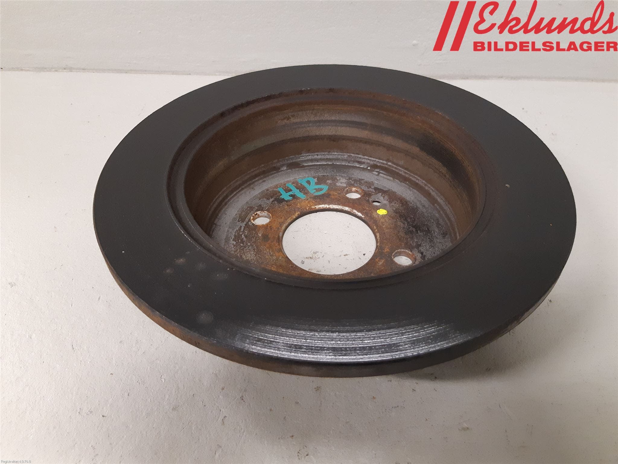 Hyundai i20 PB 09-14 Bromsskiva Bak