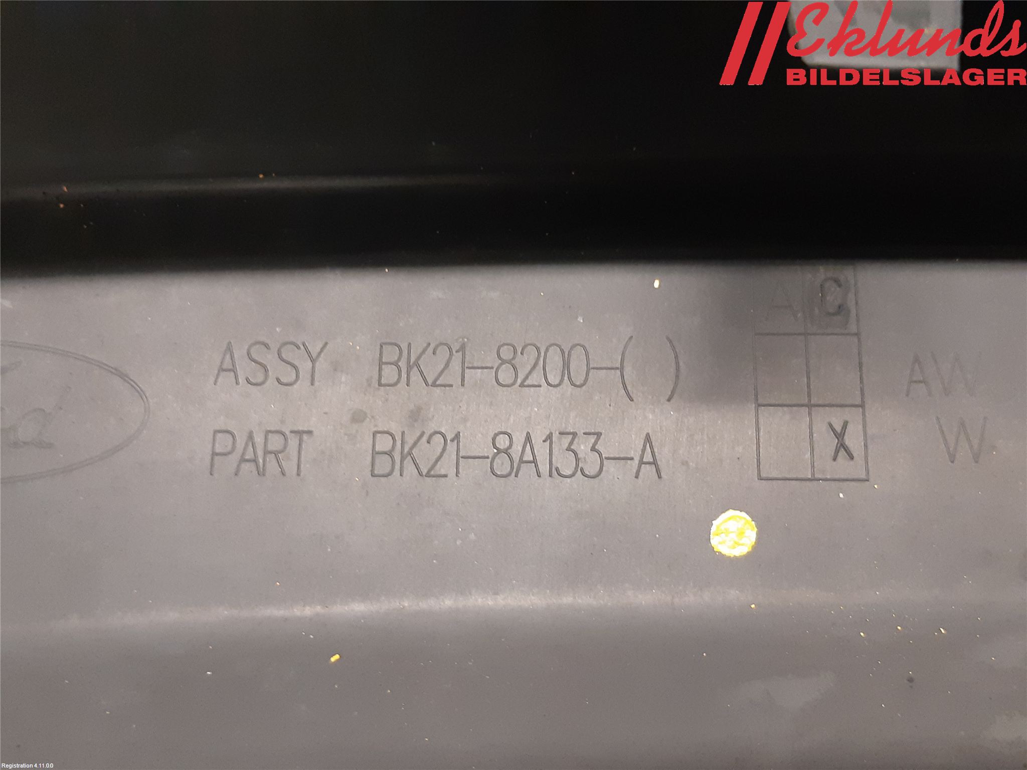 Ford TRANSIT/TOURNEO CUSTOM 13-24 Grill Komp