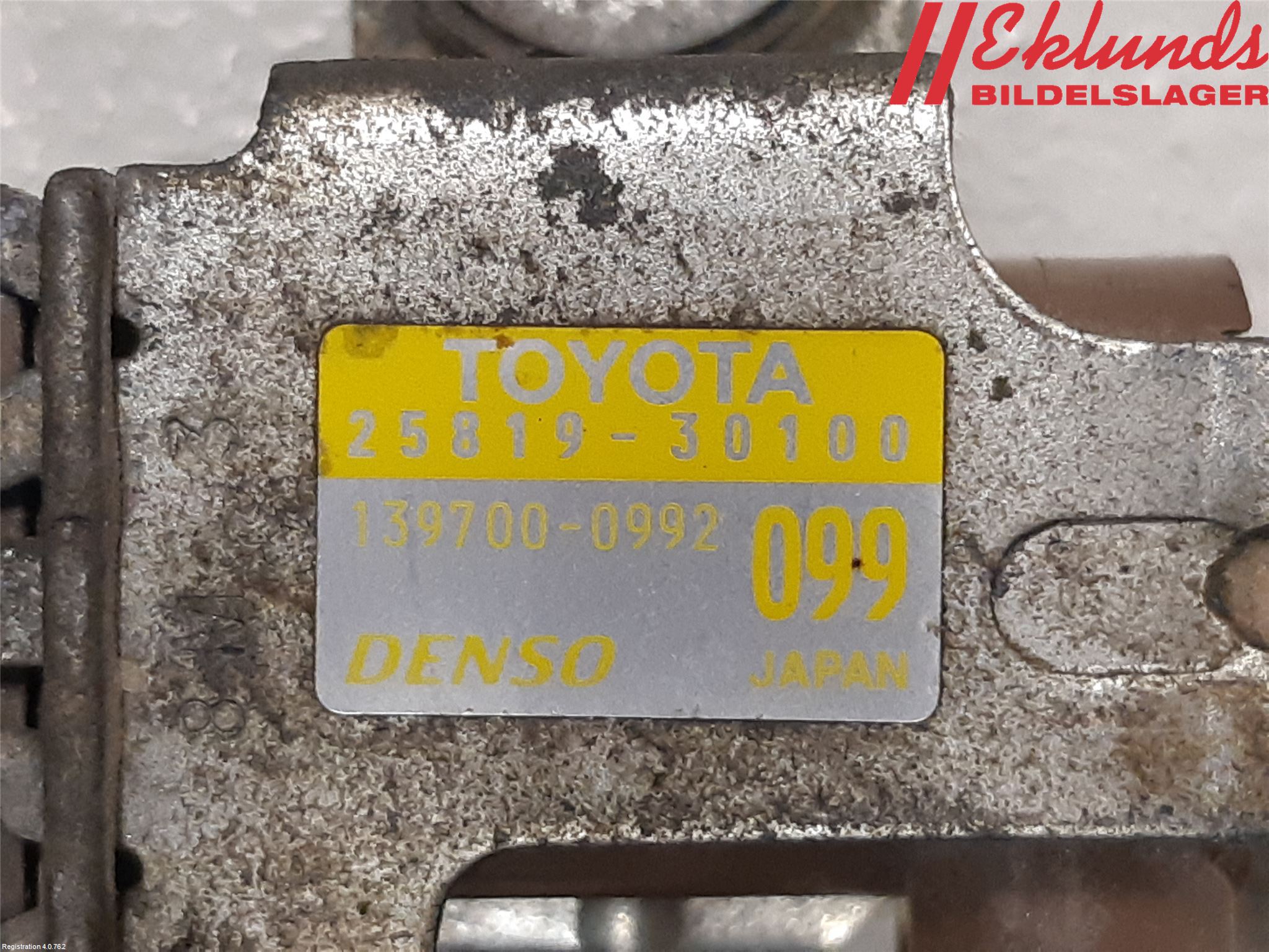 Toyota HILUX 05-16 Magnetventil Laddtryck