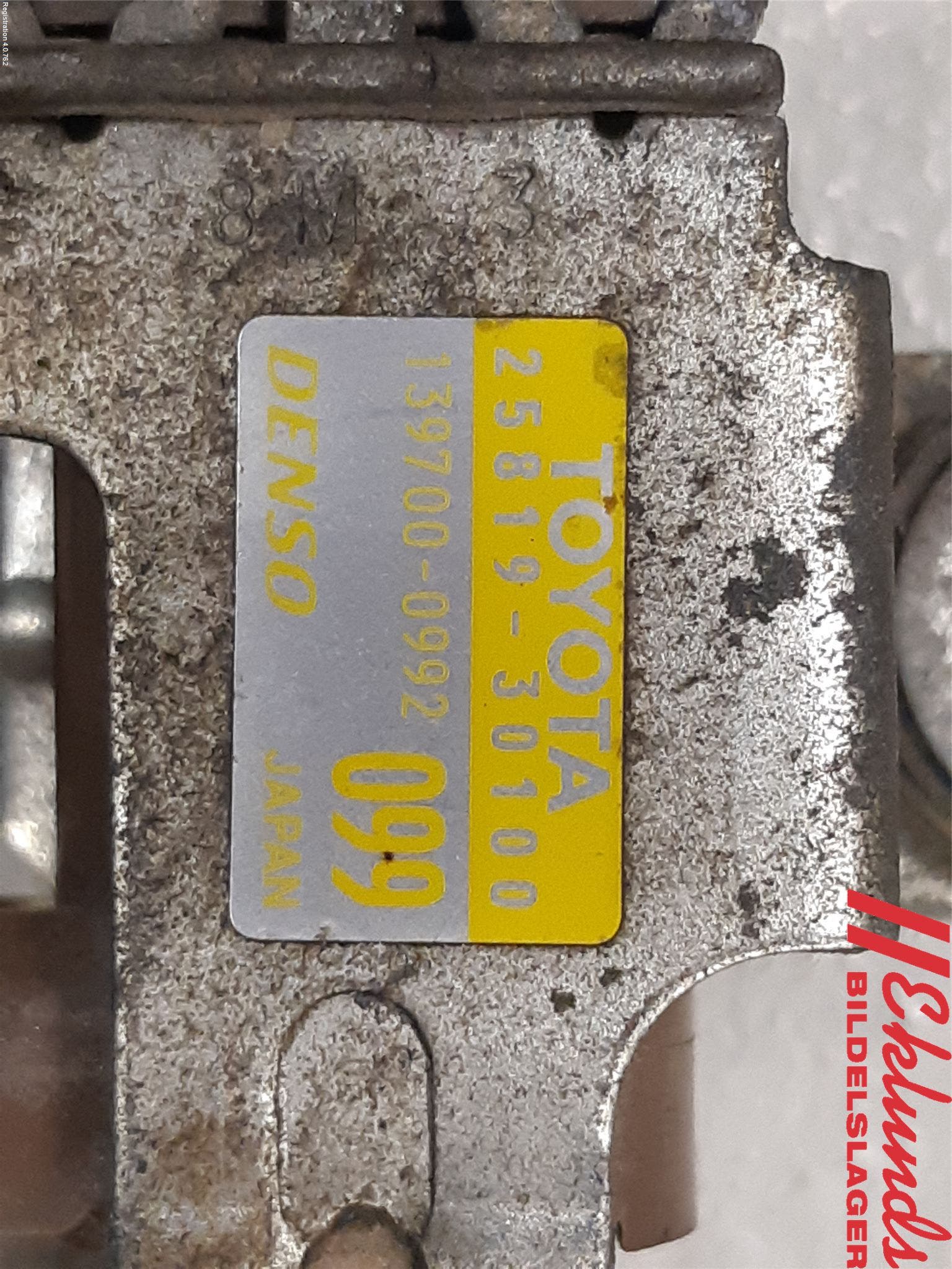 Toyota HILUX 05-16 Magnetventil Laddtryck