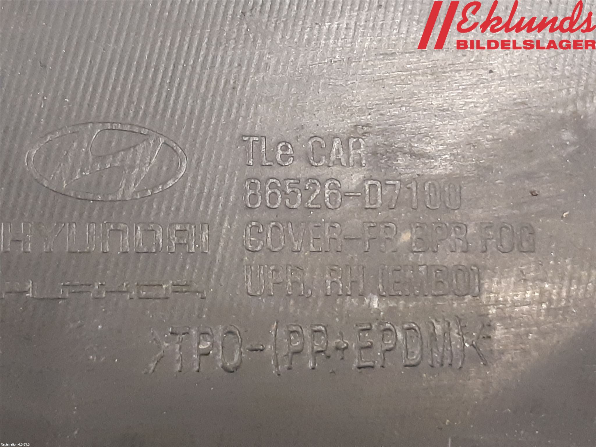 Hyundai TUCSON 05- Dimljussarg Fram